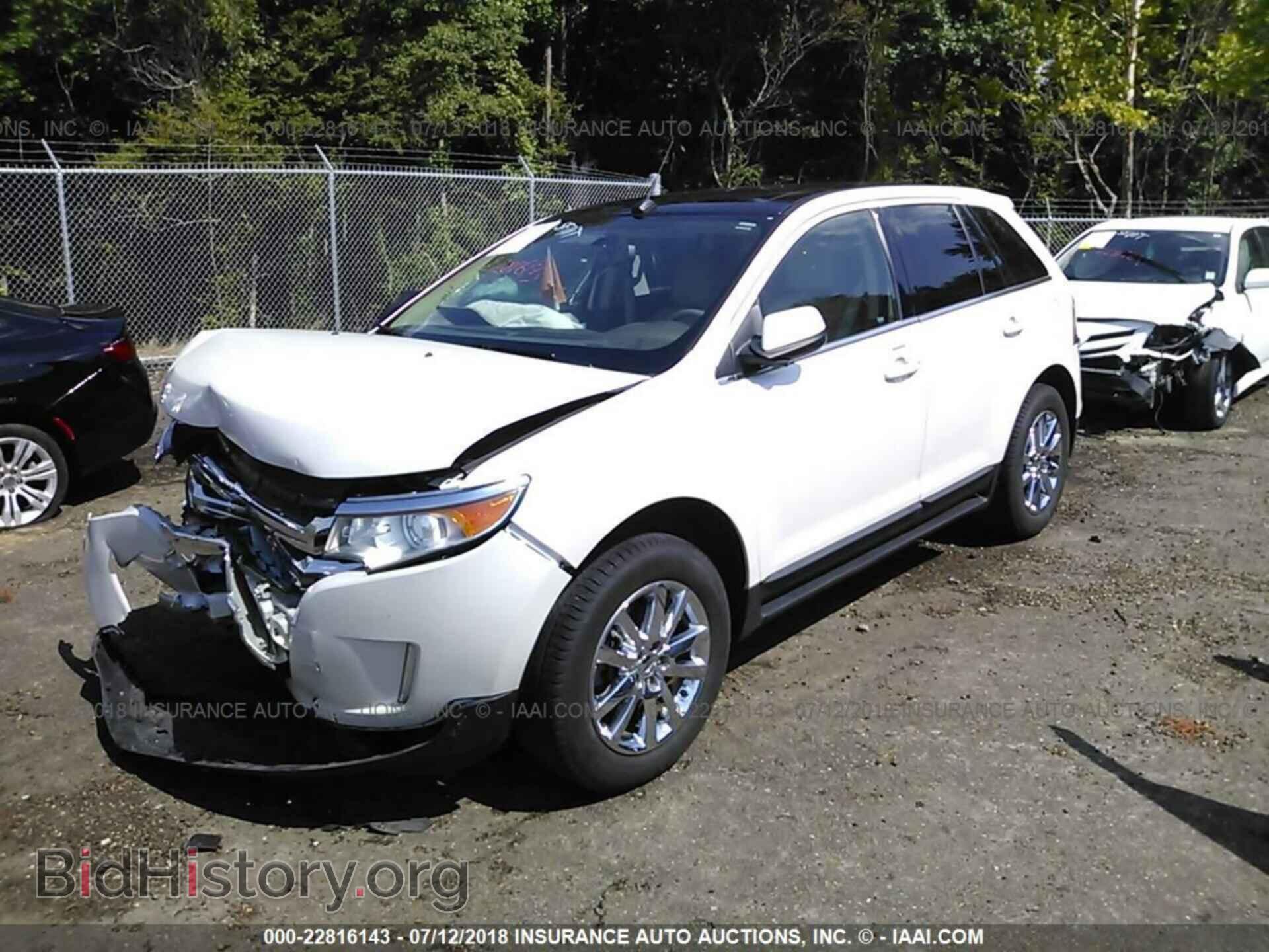 2014 Ford Edge - VIN: 2FMDK3K94EBB10432 - Фото 2