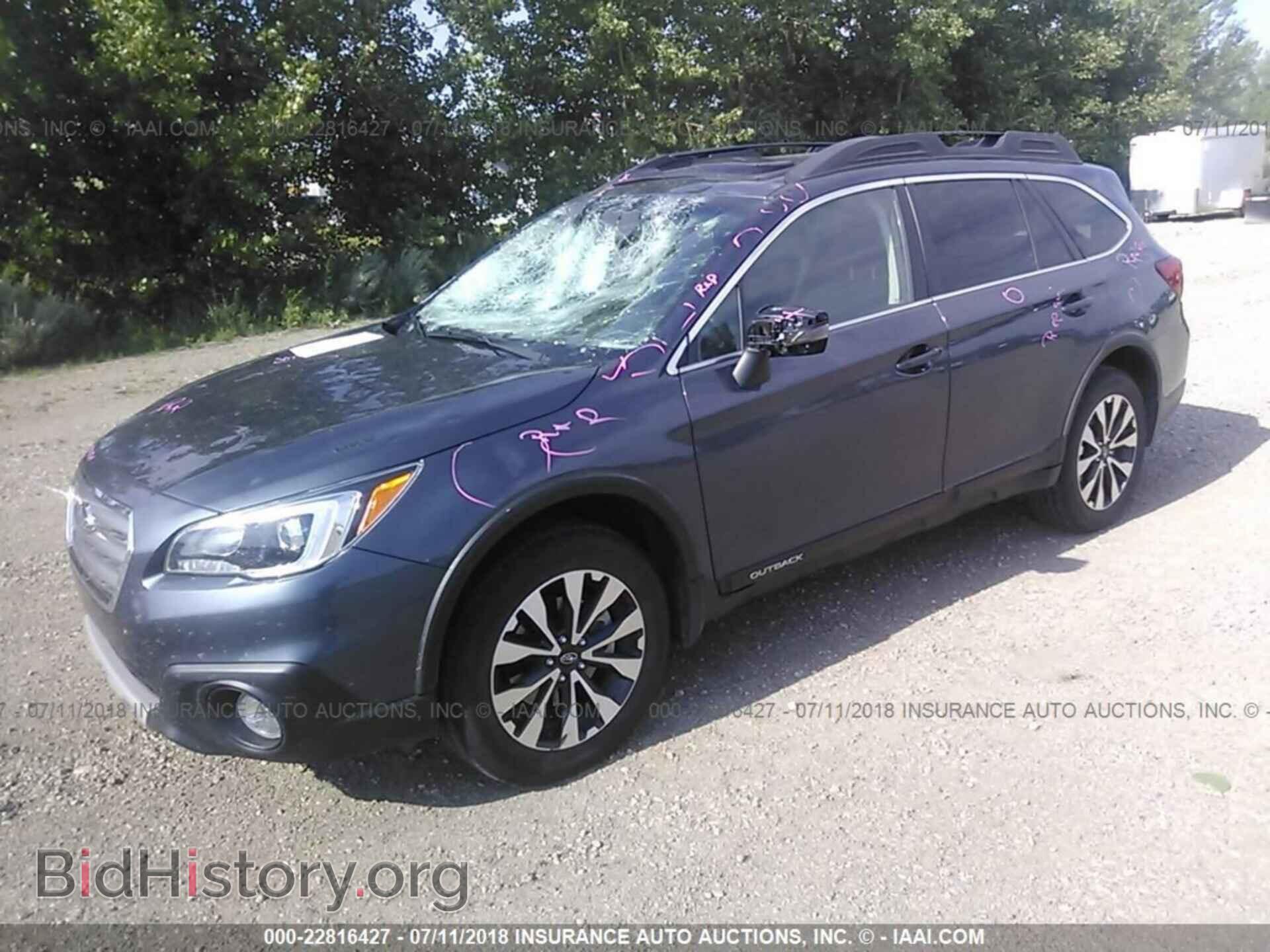 2017 Subaru Outback - VIN: 4S4BSENC6H3403361 - Фото 2