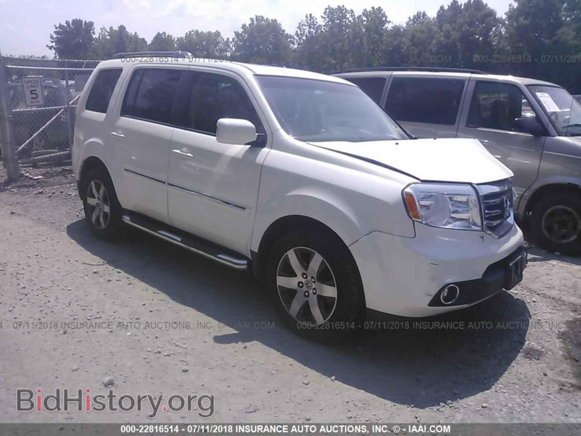 Фотография 5FNYF4H97CB071956 - Honda Pilot 2012