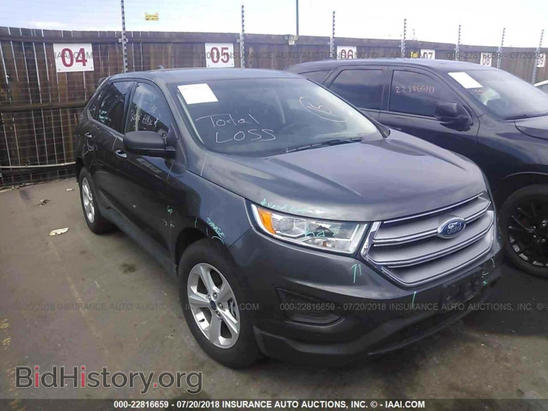 Фотография 2FMPK4G90HBB58834 - Ford Edge 2017