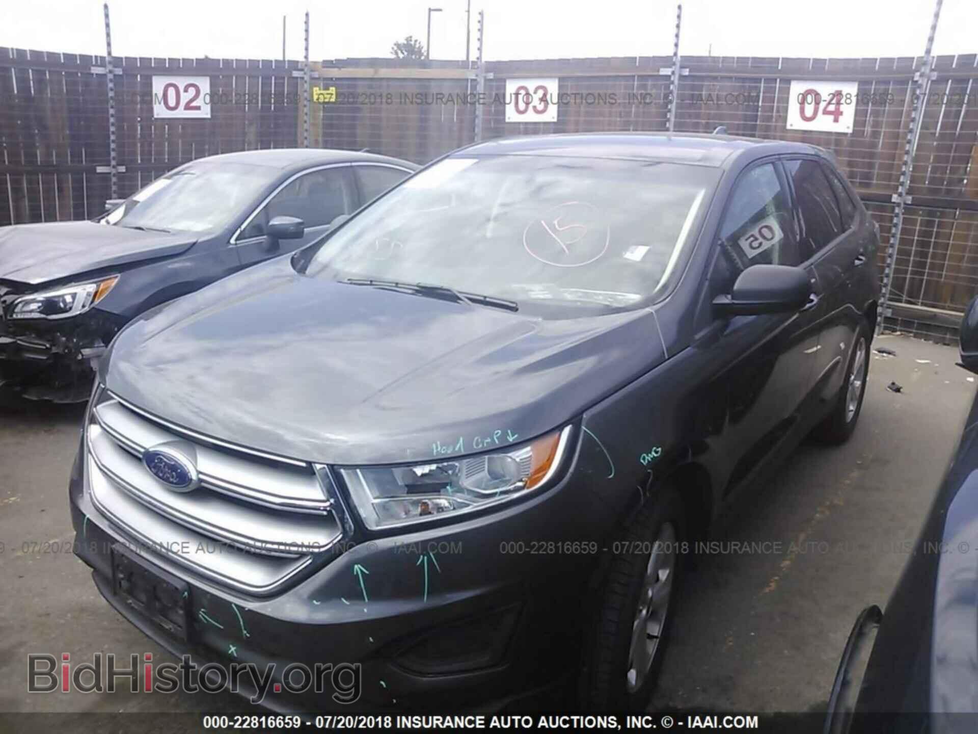 2017 Ford Edge - VIN: 2FMPK4G90HBB58834 - Photo 2
