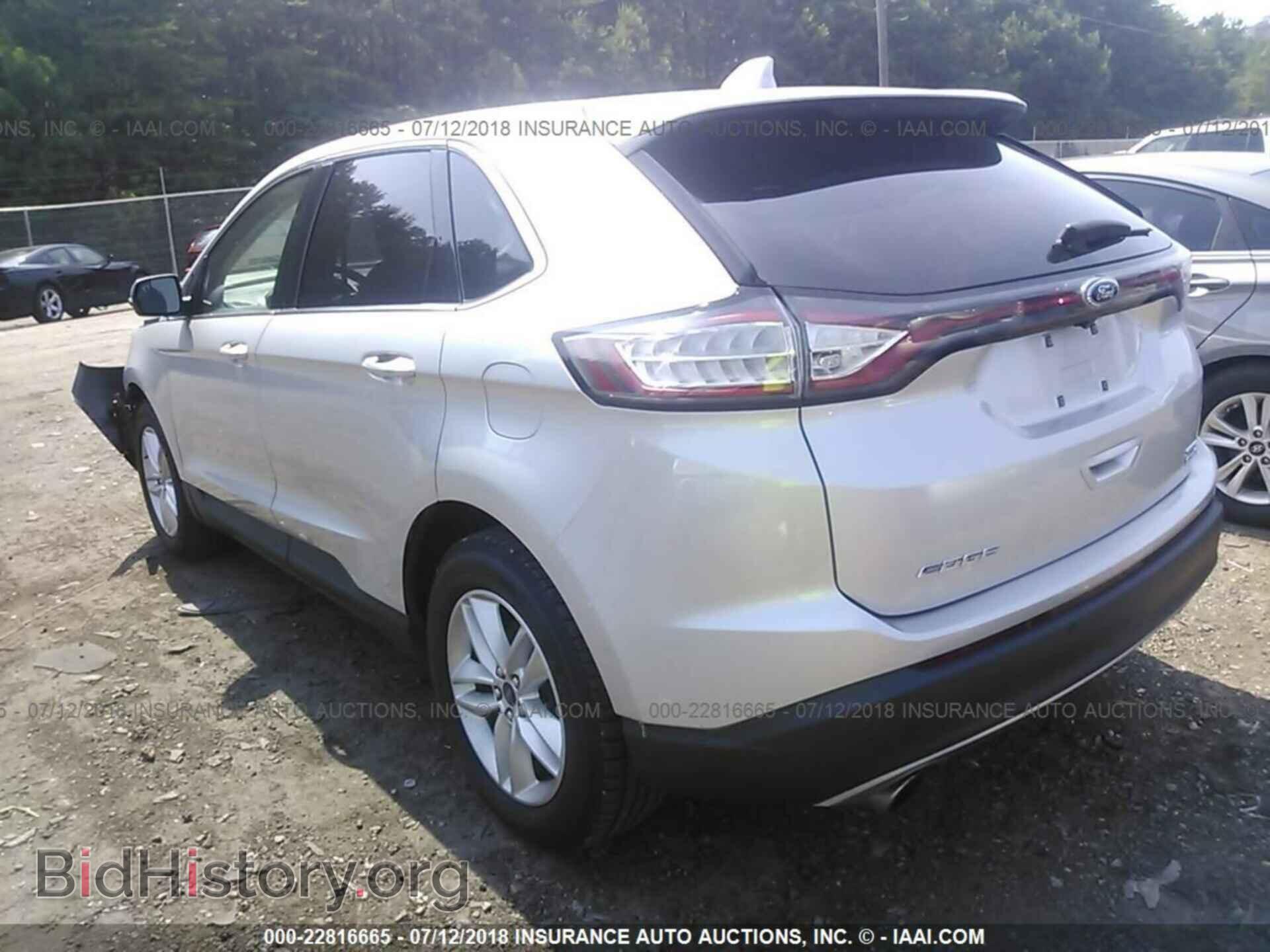 2016 Ford Edge - VIN: 2FMPK3J9XGBC00086 - Фото 3