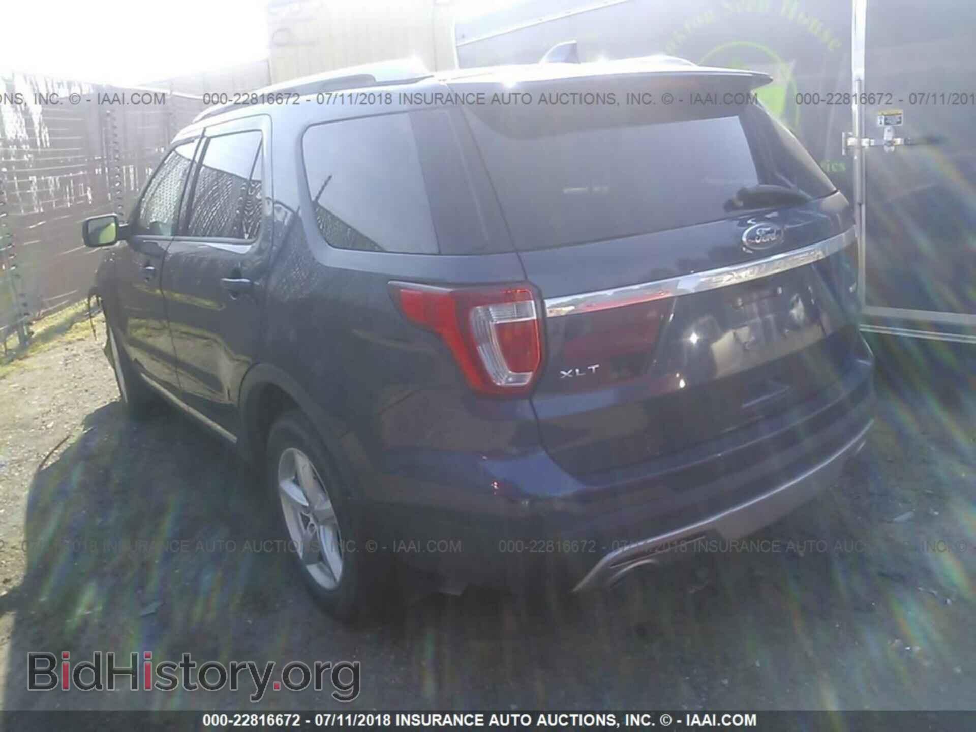 2016 Ford Explorer - VIN: 1FM5K8D84GGA72542 - Photo 3