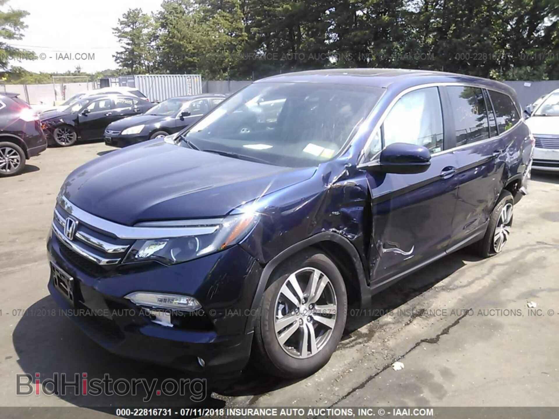 2018 Honda Pilot - VIN: 5FNYF6H54JB033414 - Фото 2