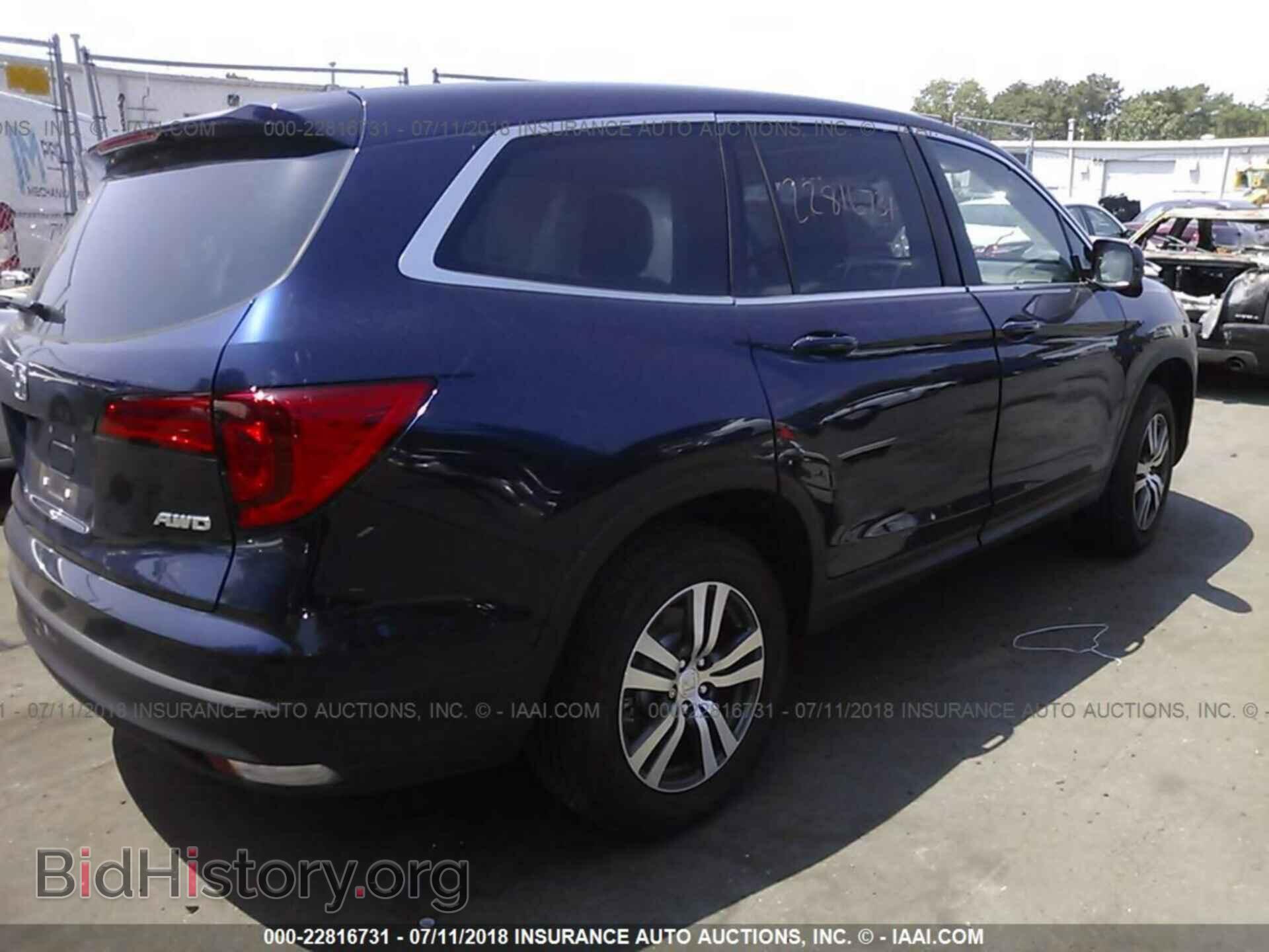 2018 Honda Pilot - VIN: 5FNYF6H54JB033414 - Фото 4