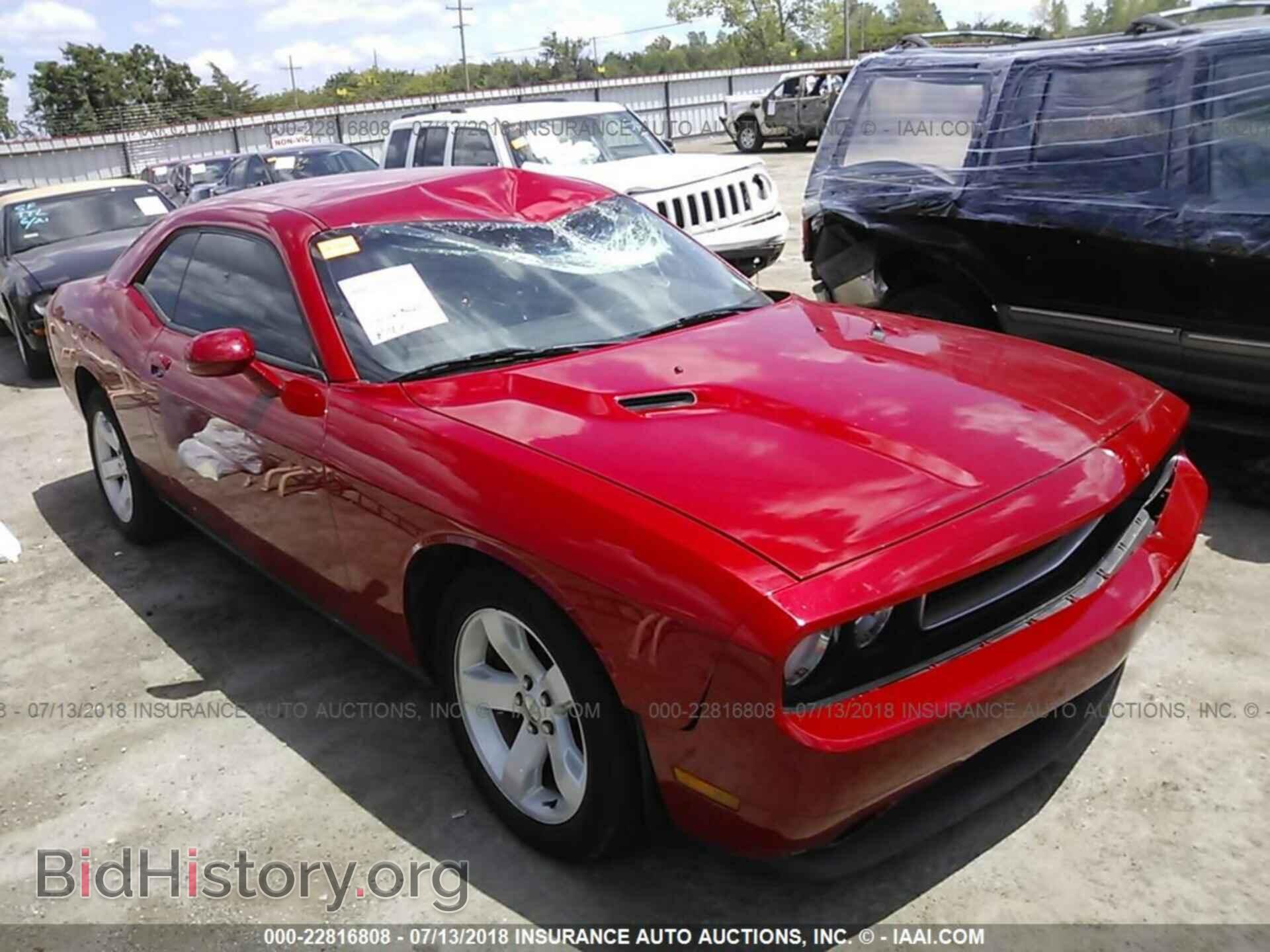 Фотография 2C3CDYAG1CH189337 - Dodge Challenger 2012