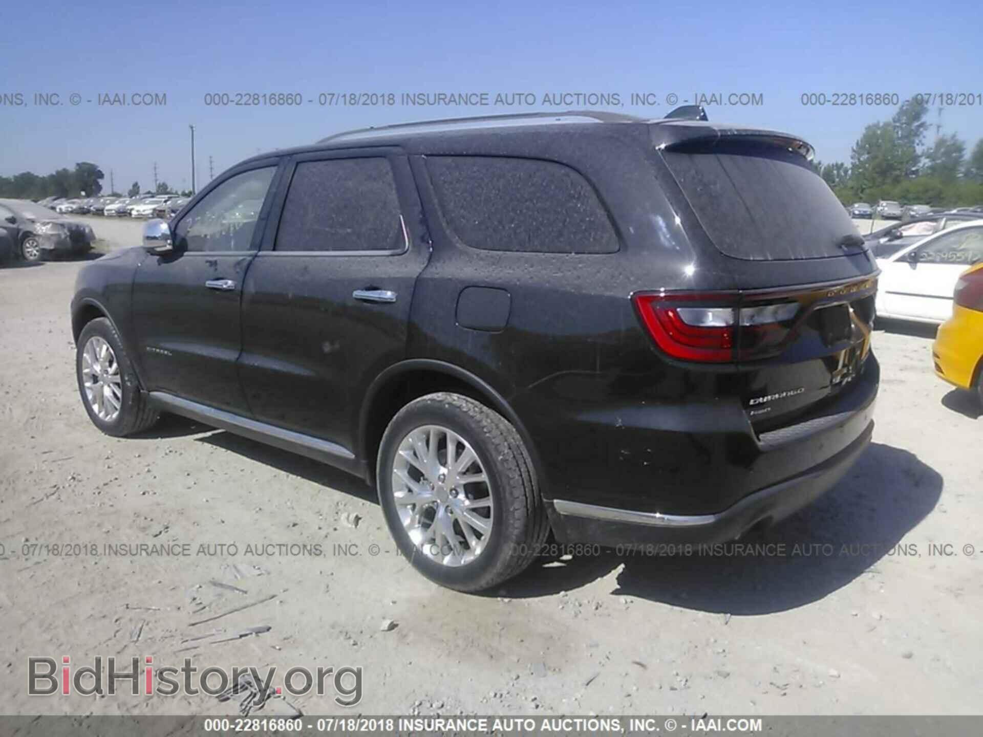 2014 Dodge Durango - VIN: 1C4RDJEG6EC537226 - Фото 3