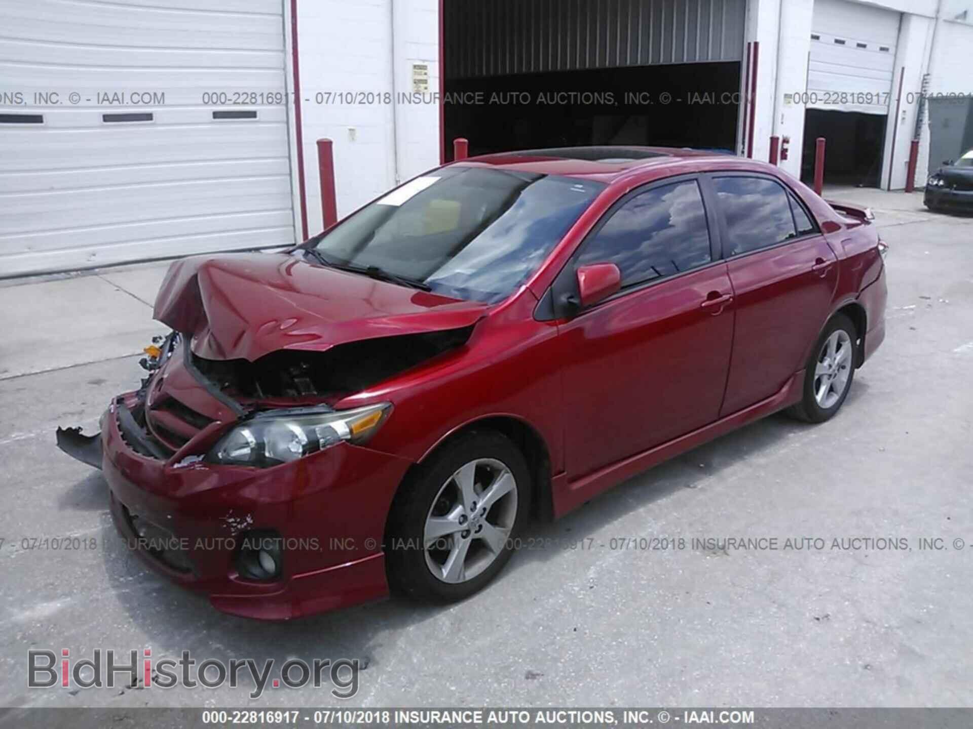 2012 Toyota Corolla - VIN: 2T1BU4EEXCC788269 - Фото 2