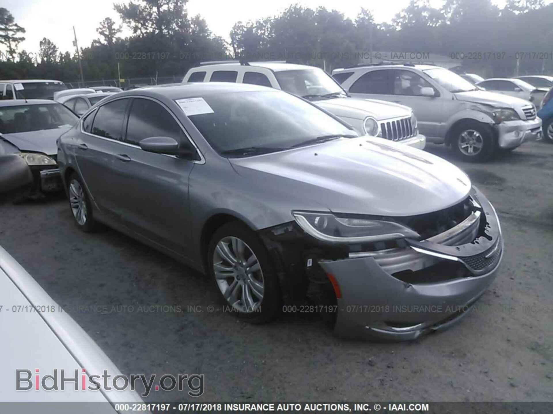 Фотография 1C3CCCAB2FN533795 - Chrysler 200 2015
