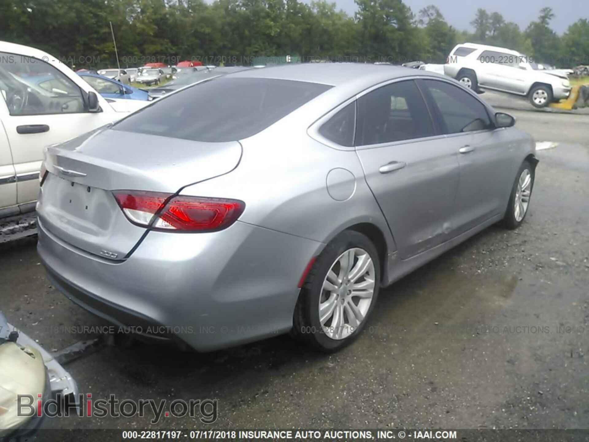 2015 Chrysler 200 - VIN: 1C3CCCAB2FN533795 - Фото 4