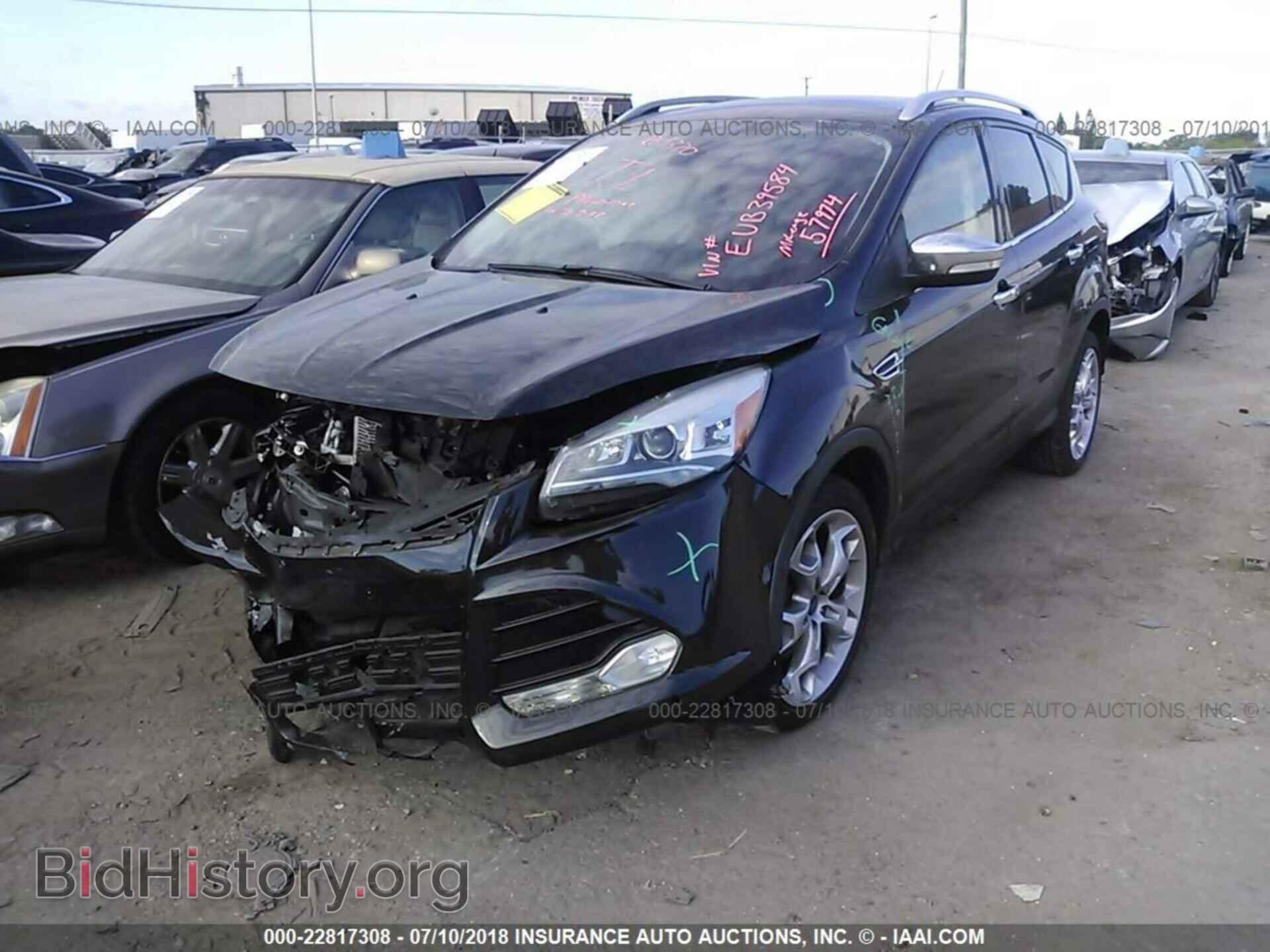 2014 Ford Escape - VIN: 1FMCU0J97EUB39584 - Photo 2