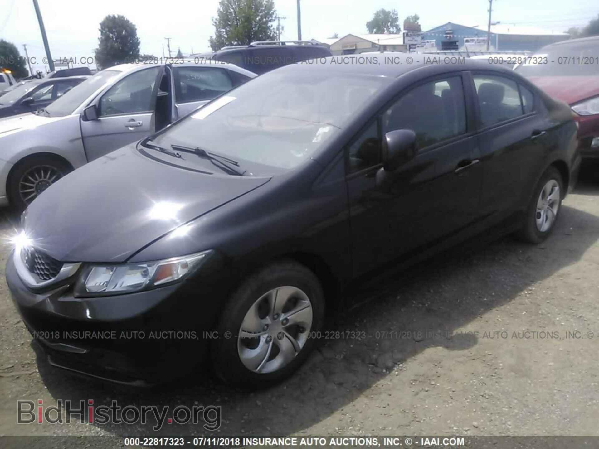 2013 Honda Civic - VIN: 19XFB2F52DE059180 - Фото 2