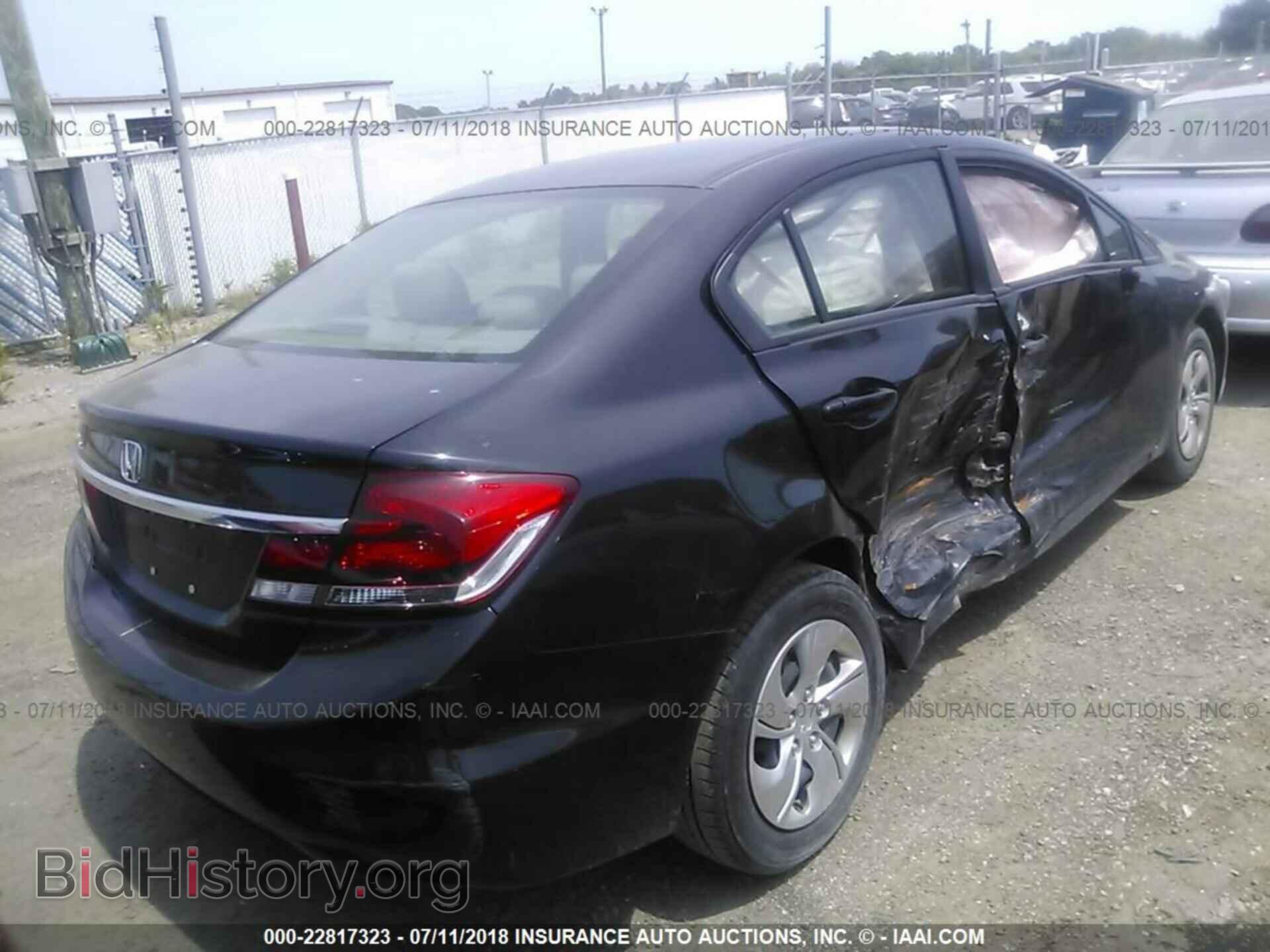 2013 Honda Civic - VIN: 19XFB2F52DE059180 - Фото 4