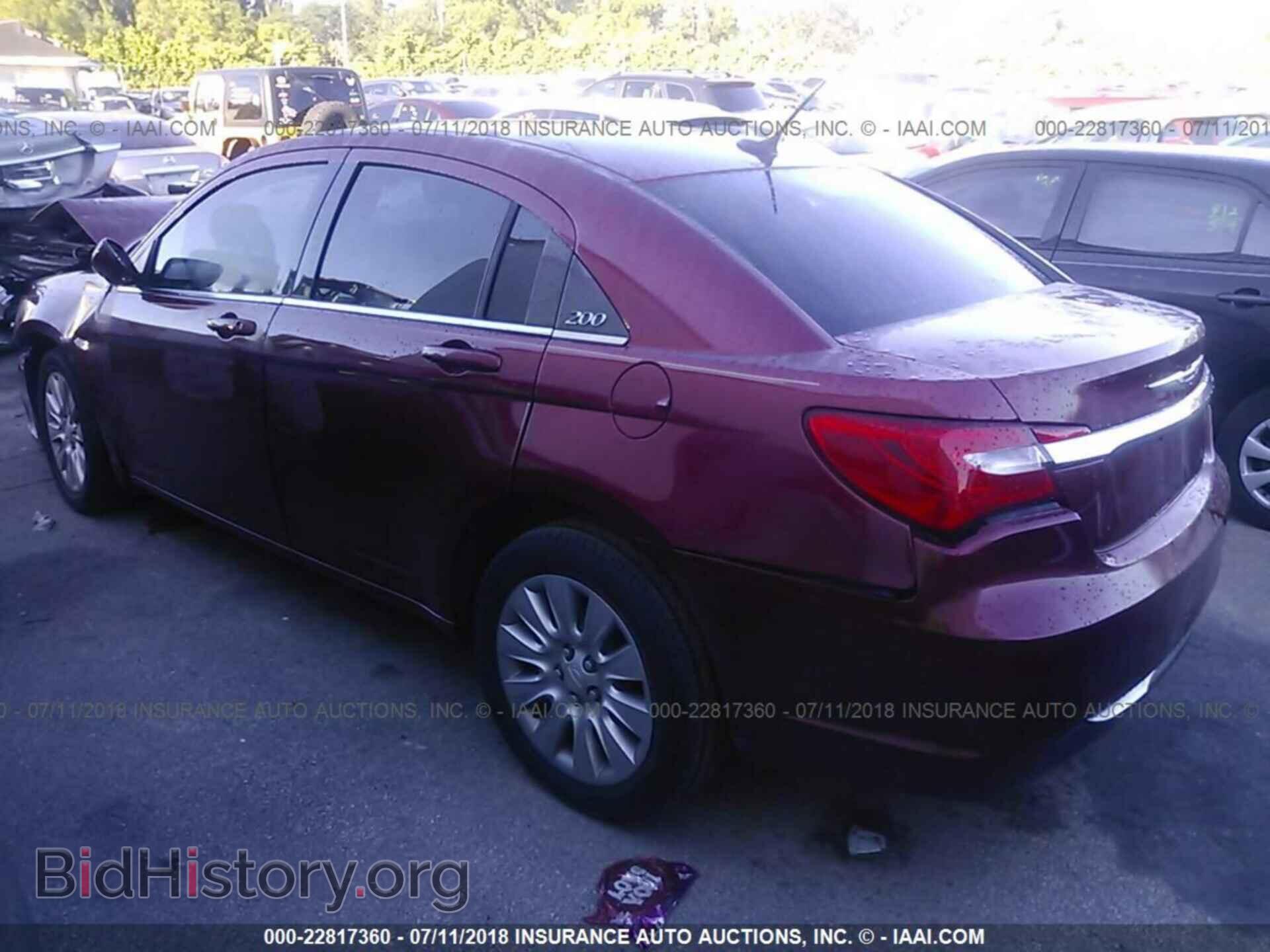 2014 Chrysler 200 - VIN: 1C3CCBAB3EN206380 - Photo 3