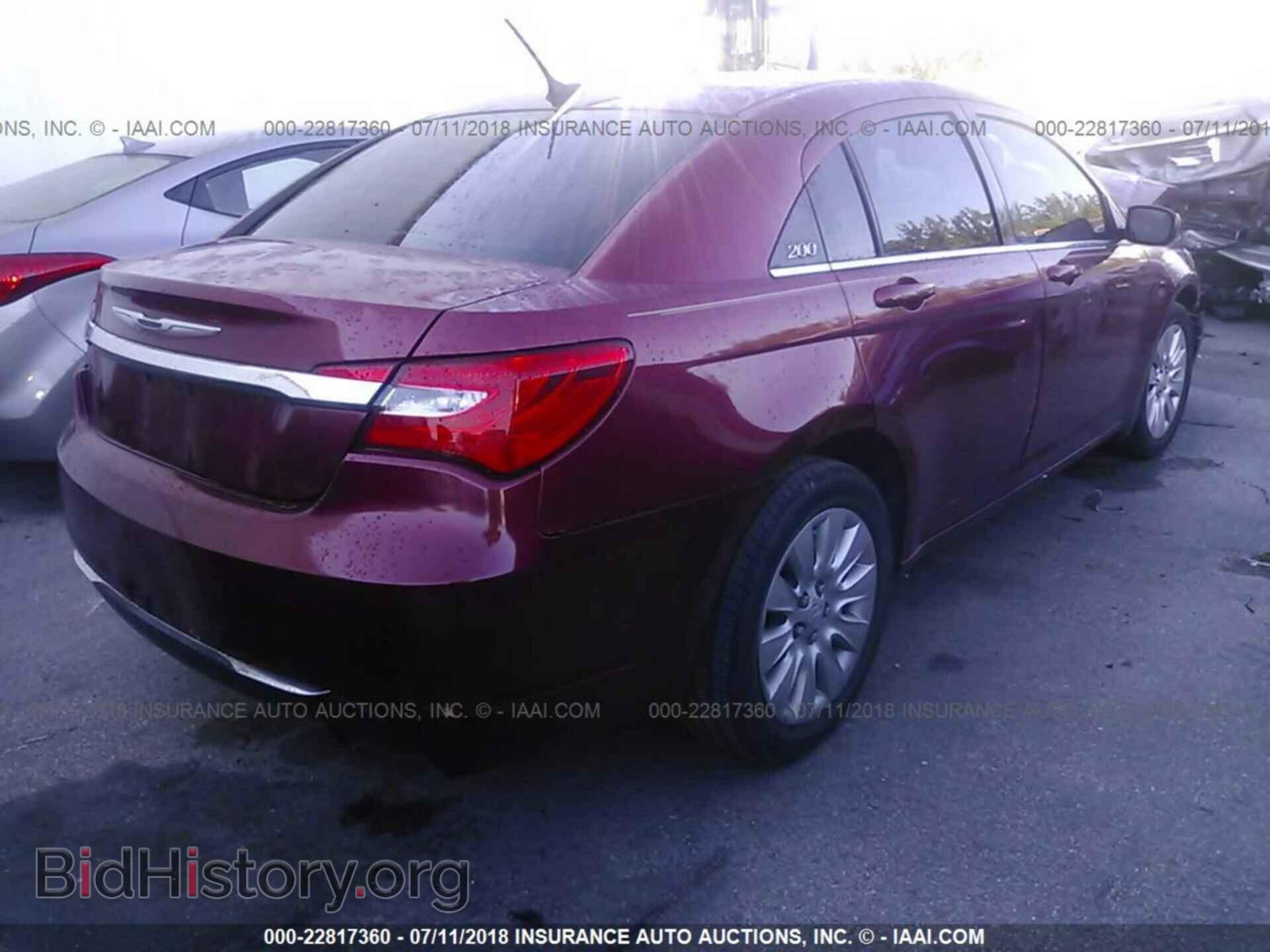 2014 Chrysler 200 - VIN: 1C3CCBAB3EN206380 - Photo 4