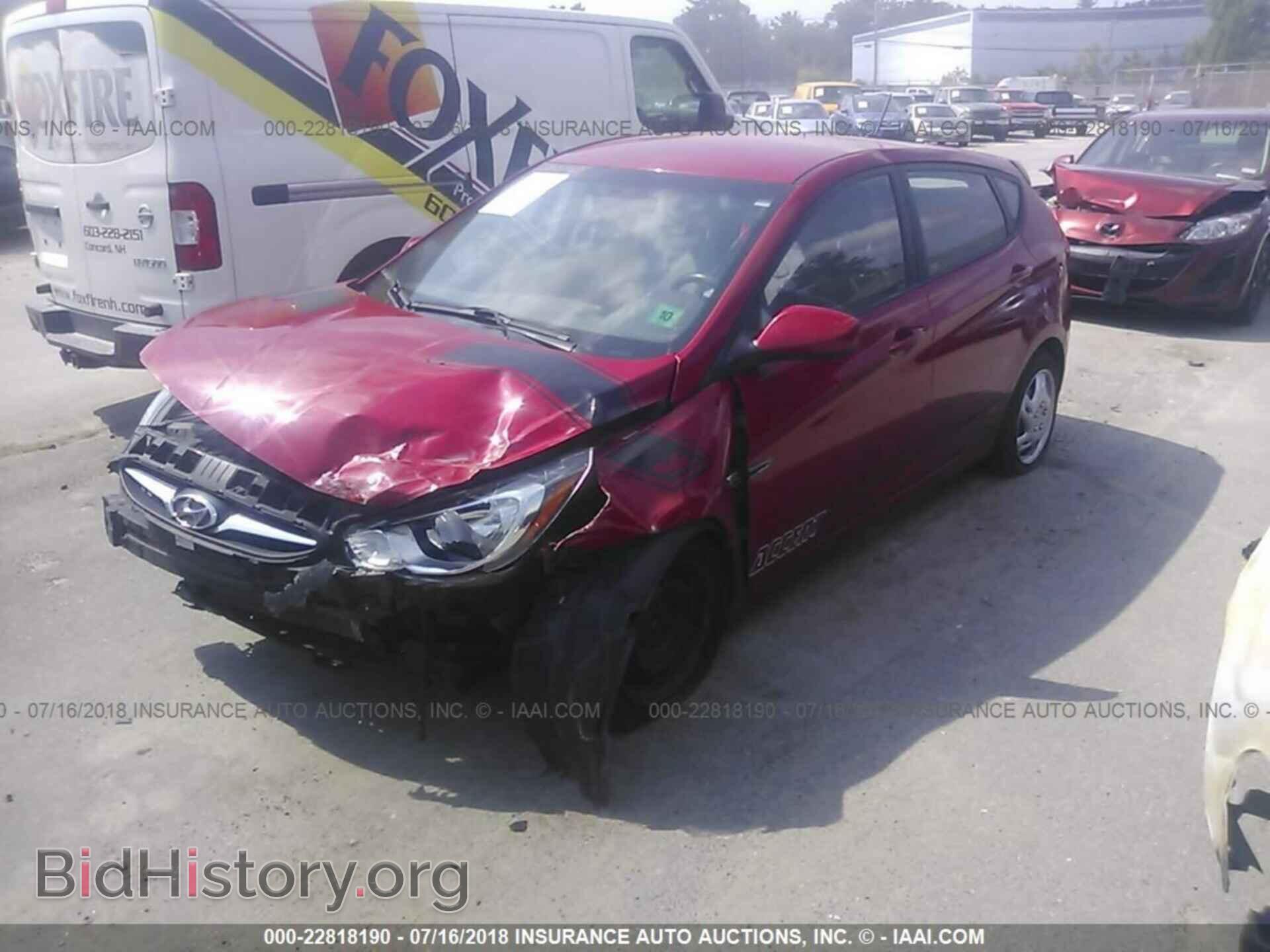 2012 Hyundai Accent - VIN: KMHCU5AE2CU002060 - Фото 2