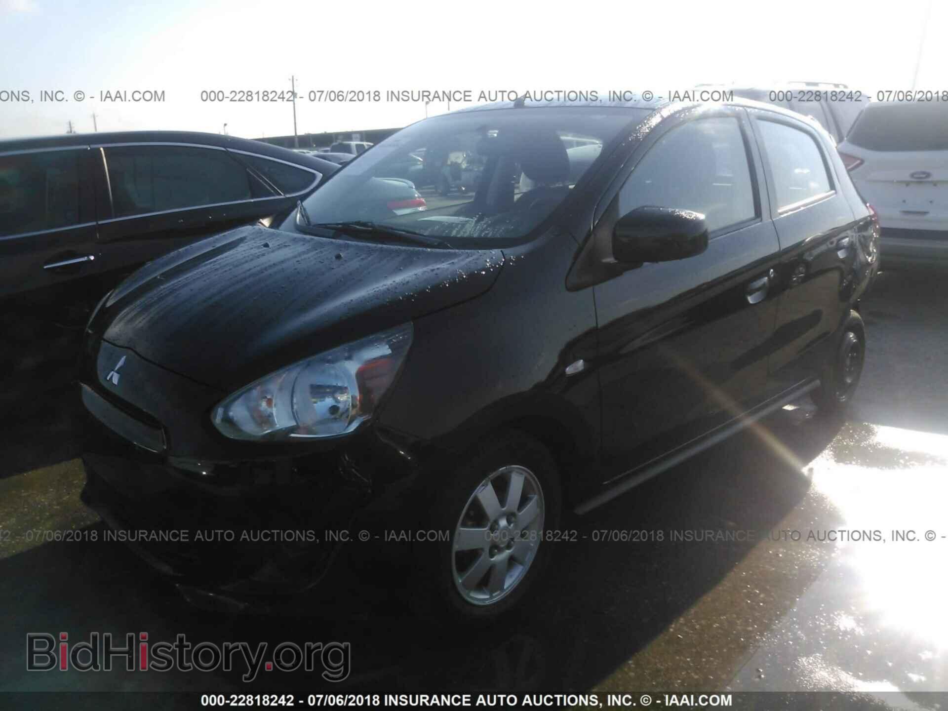 2014 Mitsubishi Mirage - VIN: ML32A3HJ2EH003899 - Фото 2