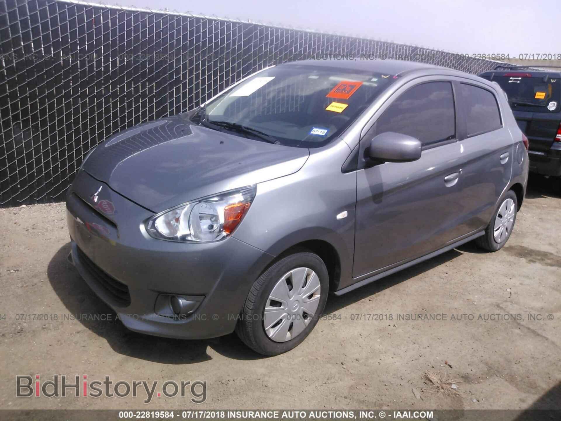 2015 Mitsubishi Mirage - VIN: ML32A3HJ9FH035265 - Фото 2