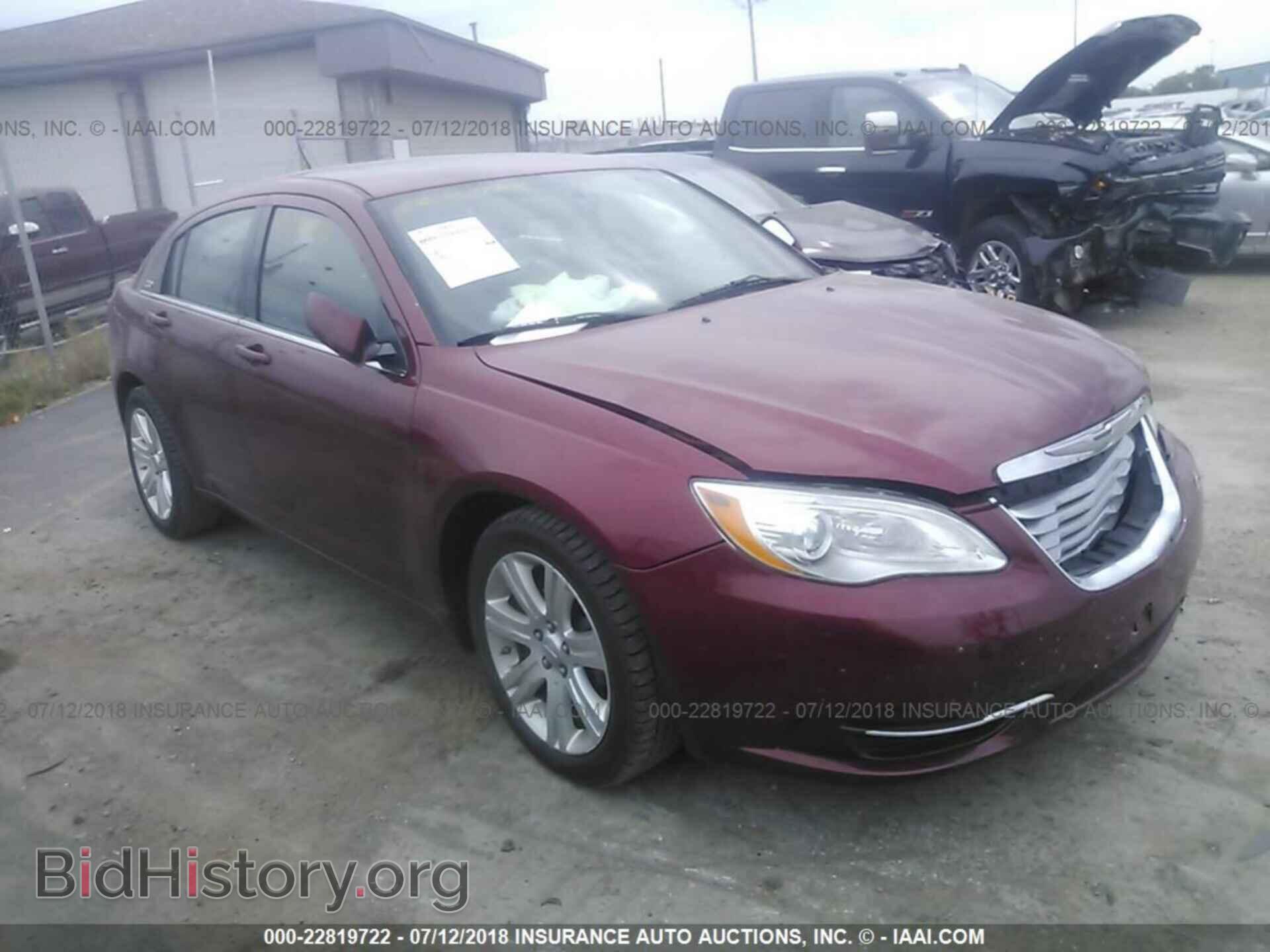 Фотография 1C3CCBBB6CN278587 - Chrysler 200 2012