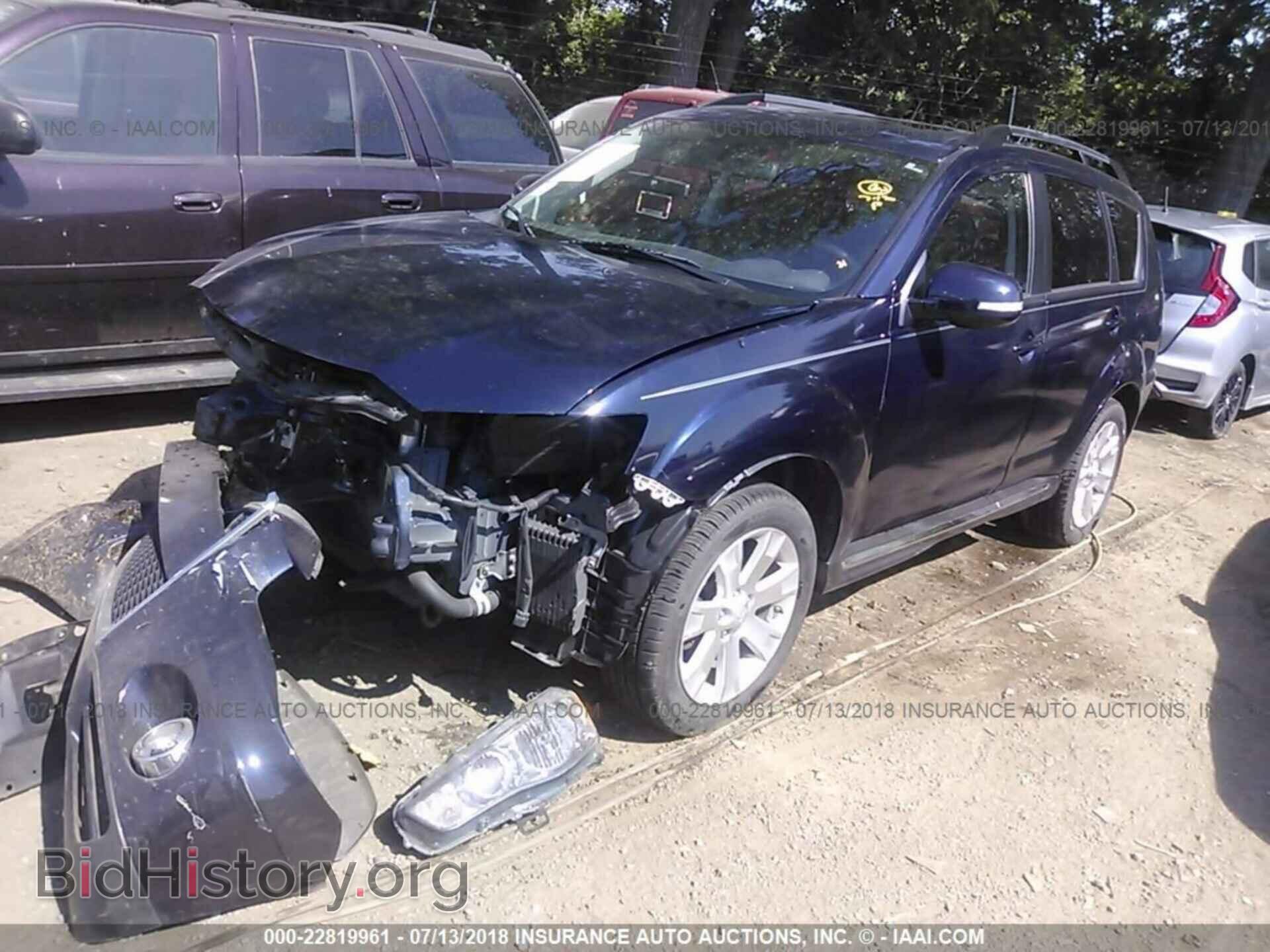 2012 Mitsubishi Outlander - VIN: JA4AS3AW5CU019864 - Фото 2