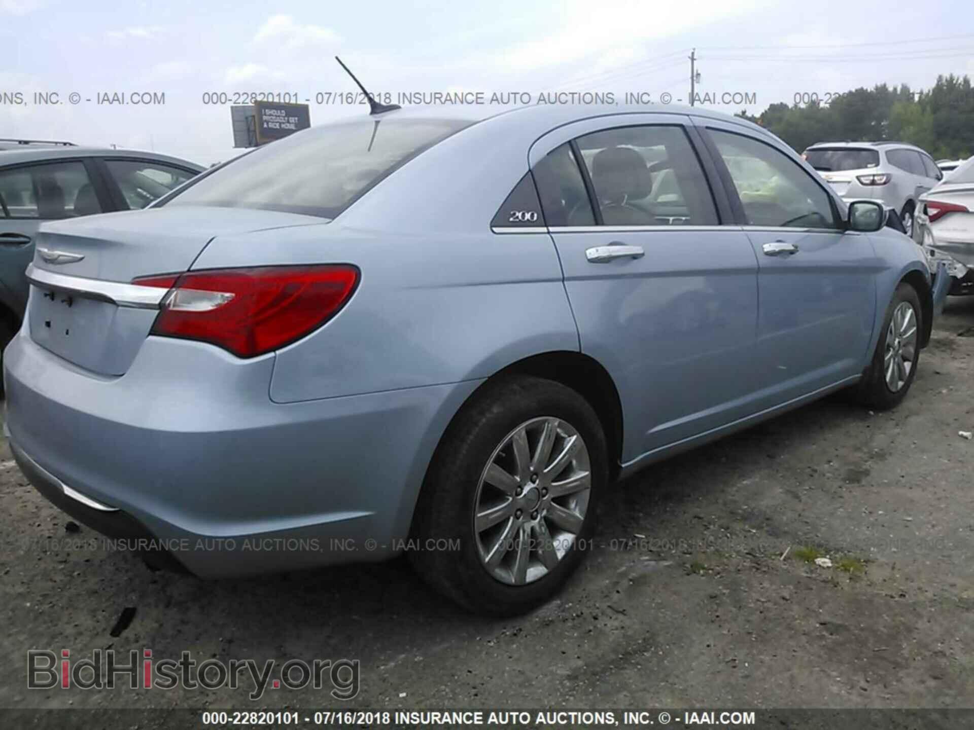 2012 Chrysler 200 - VIN: 1C3CCBBB4CN164247 - Фото 4