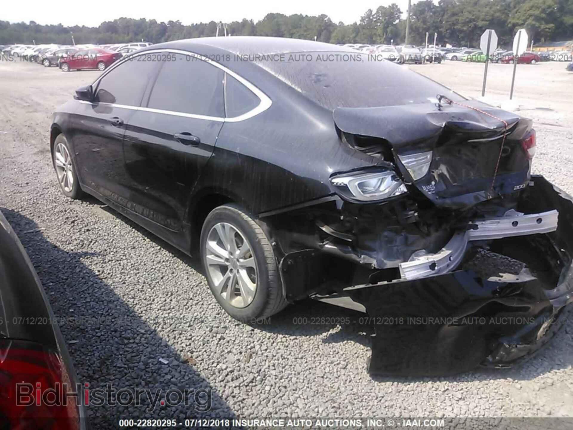 2016 Chrysler 200 - VIN: 1C3CCCAB4GN170319 - Photo 3