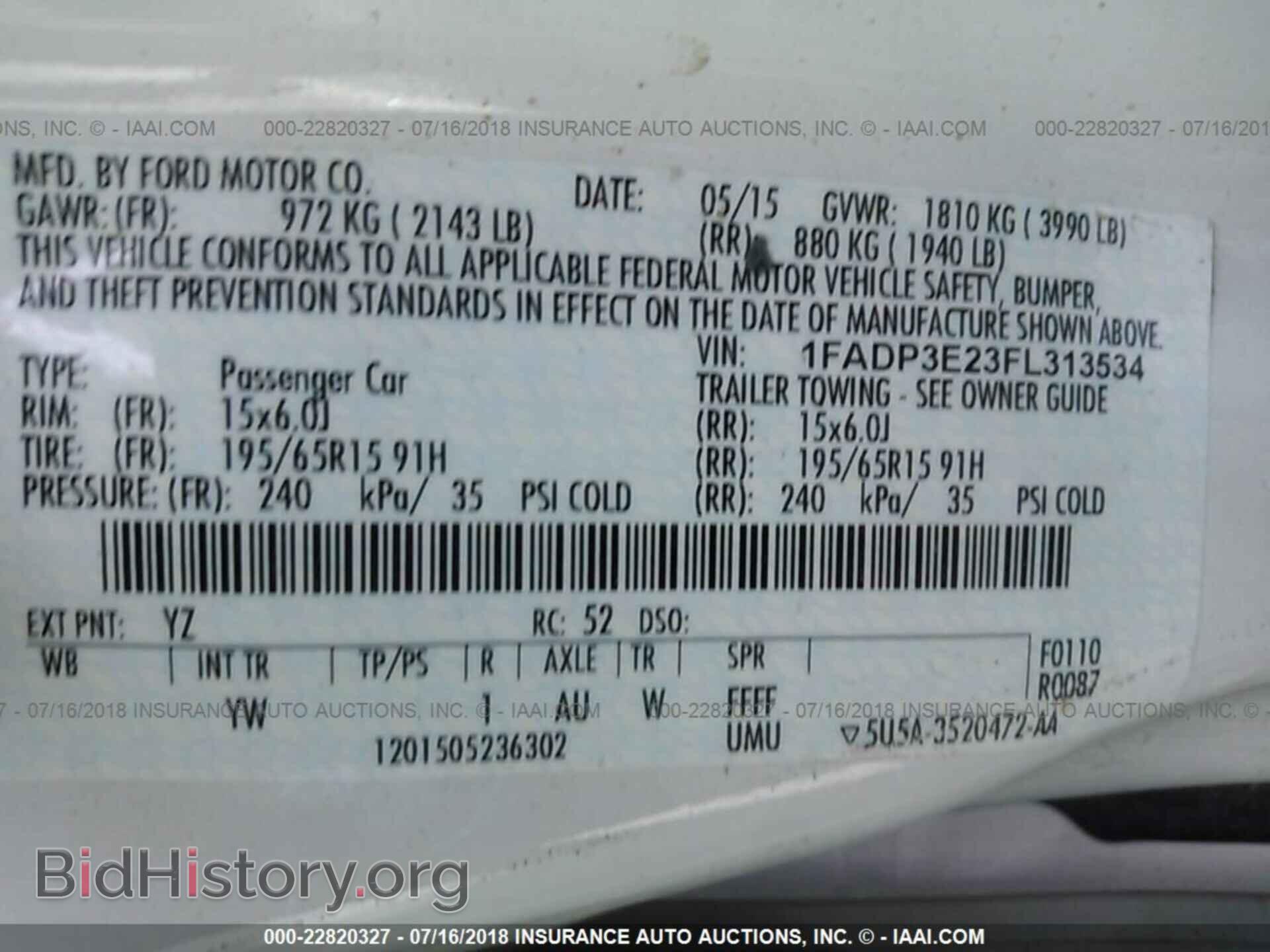 2015 Ford Focus - VIN: 1FADP3E23FL313534 - Photo 9