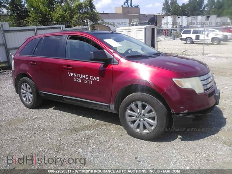 2009 Ford EDGE SEL (VIN 2FMDK48C19BA64136) — фото 1 из 10, IAAI, повреждение: левая задняя часть