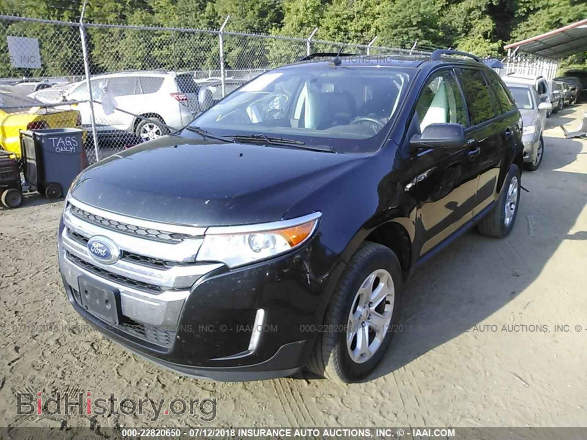 2014 Ford Edge - VIN: 2FMDK4JC7EBB66593 - Фото 2