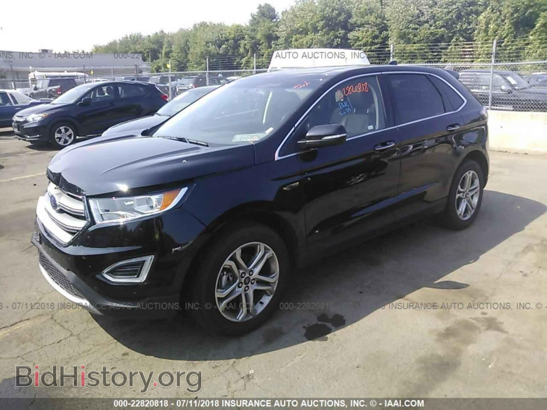 2018 Ford Edge - VIN: 2FMPK3K90JBB06398 - Фото 2
