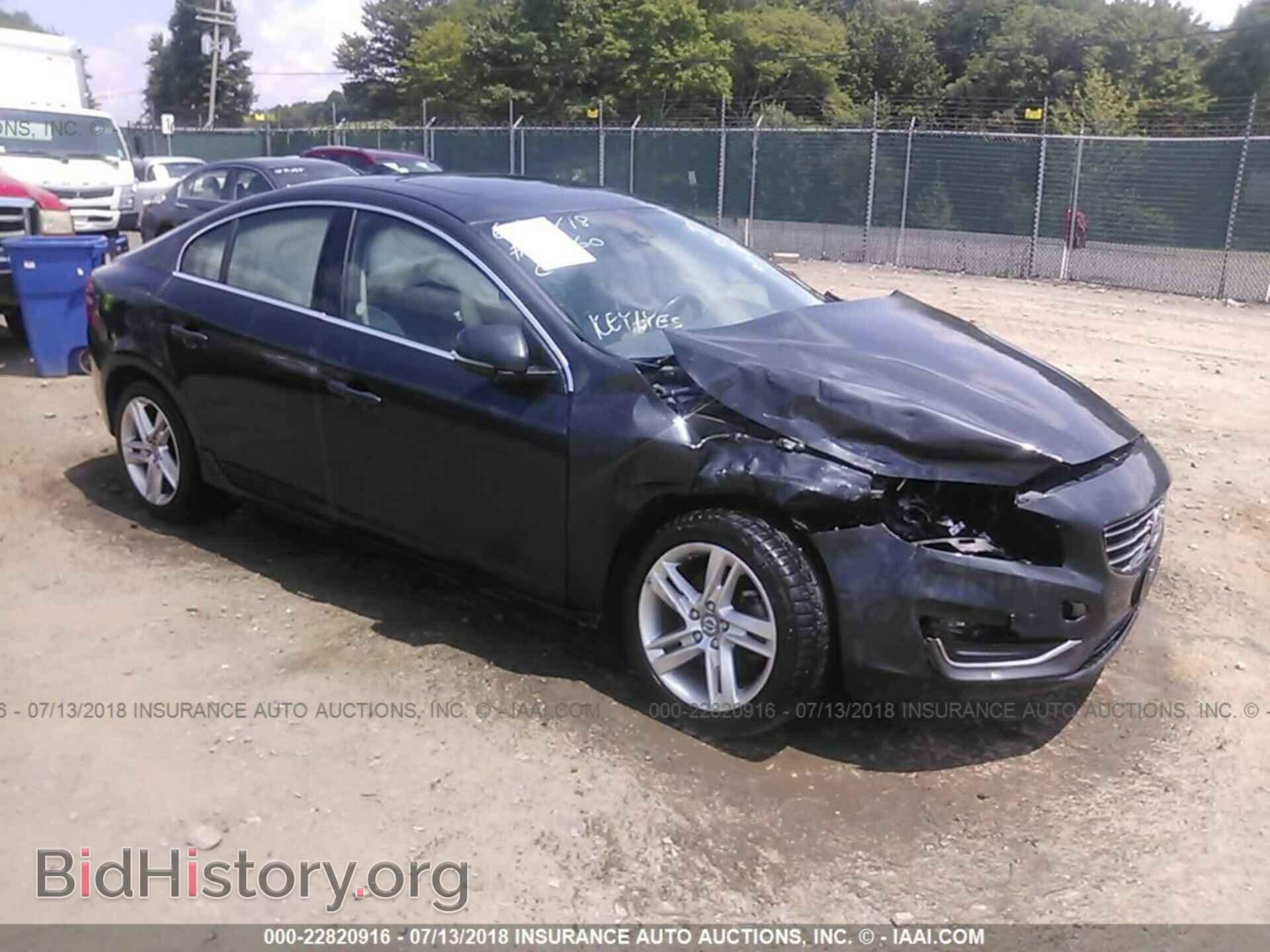 Фотография YV140MFB7F1307860 - Volvo S60 2015