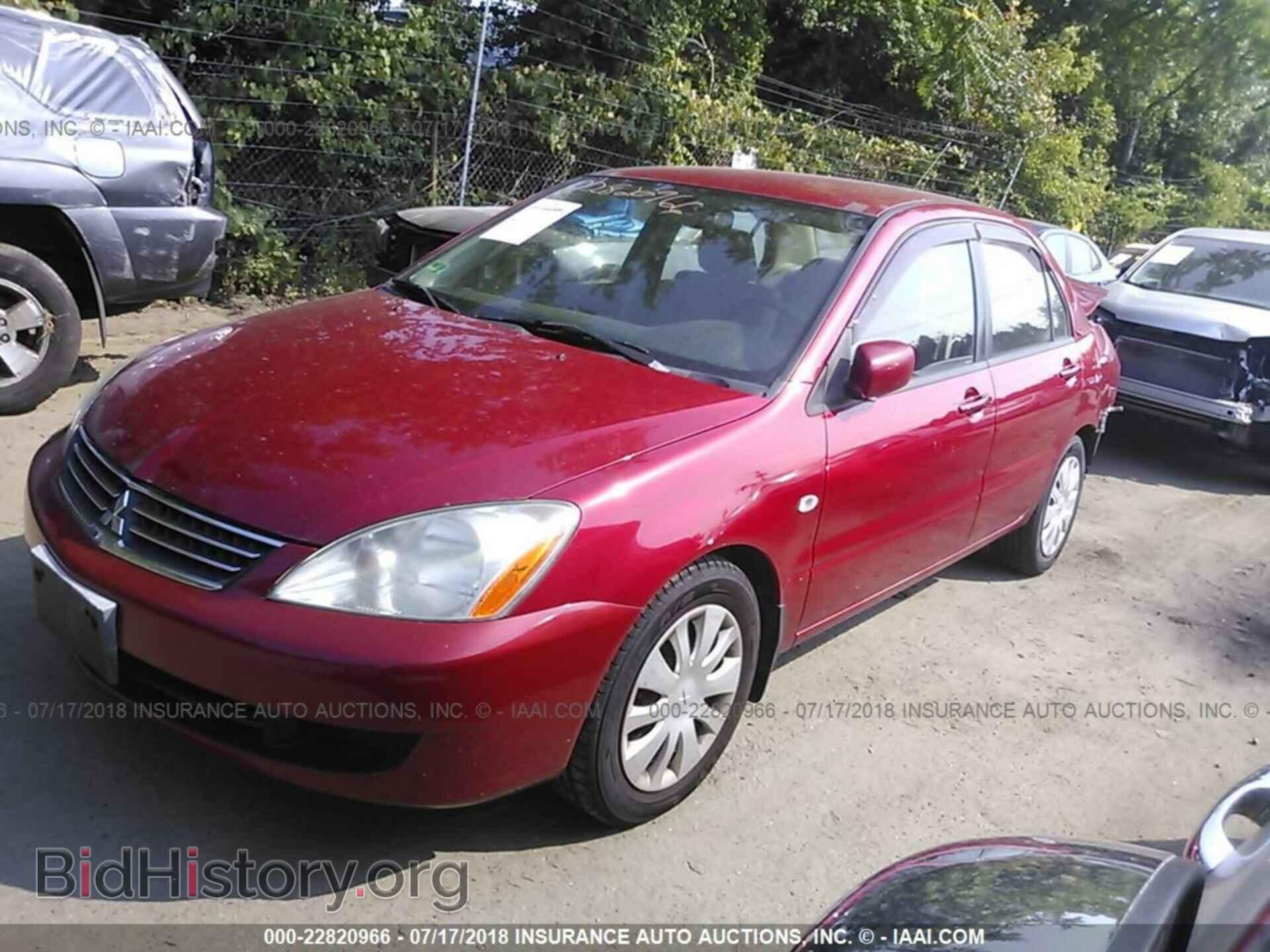 2006 MITSUBISHI LANCER - VIN: JA3AJ26E86U007052 - Фото 2