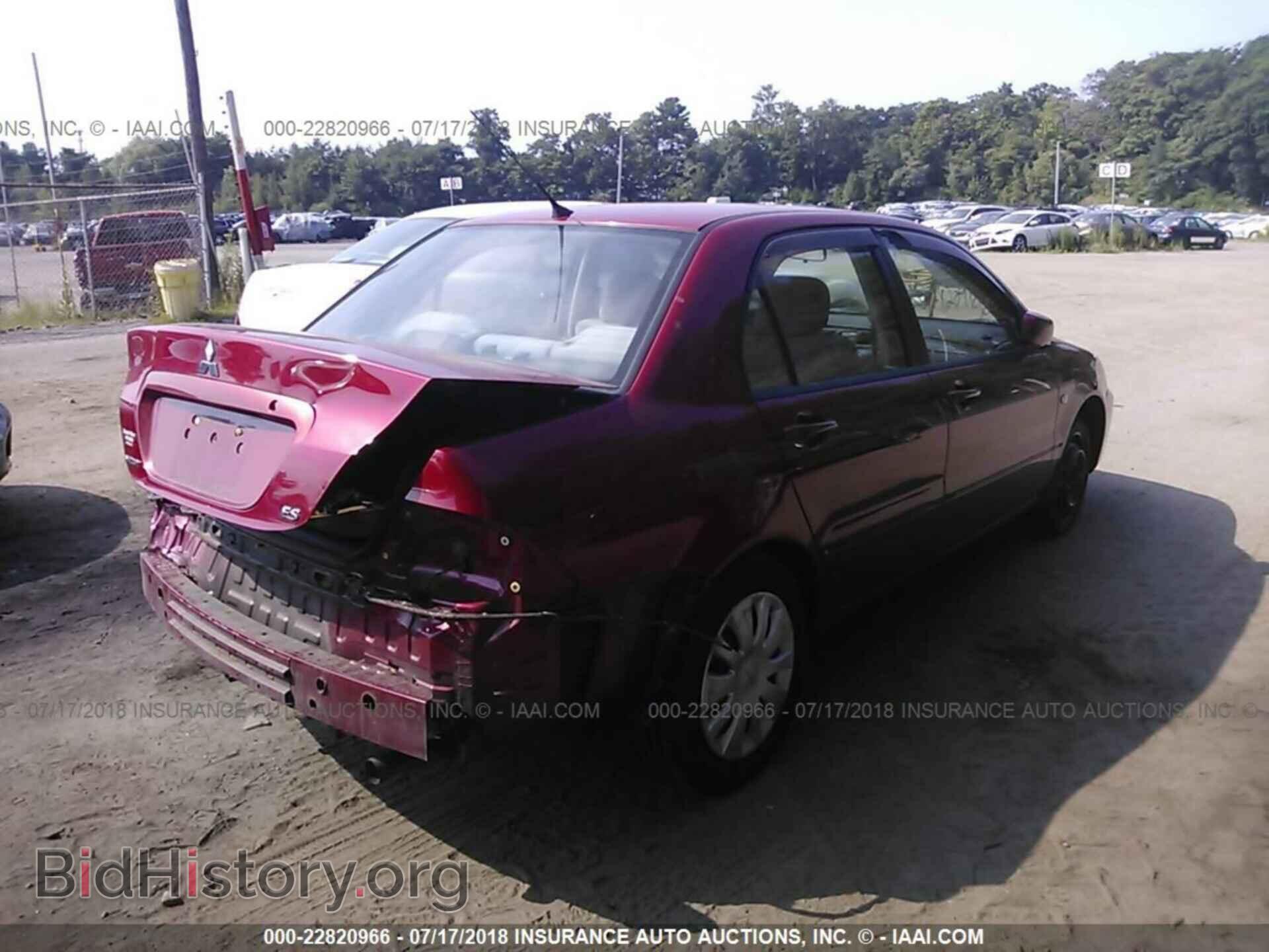 2006 MITSUBISHI LANCER - VIN: JA3AJ26E86U007052 - Фото 4