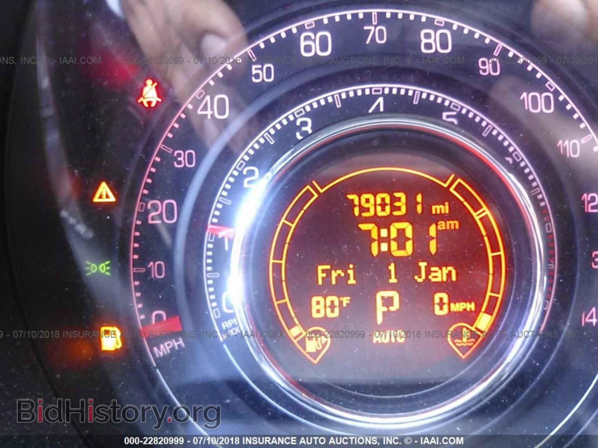 2012 Fiat 500 - VIN: 3C3CFFBR2CT171807 - Фото 7
