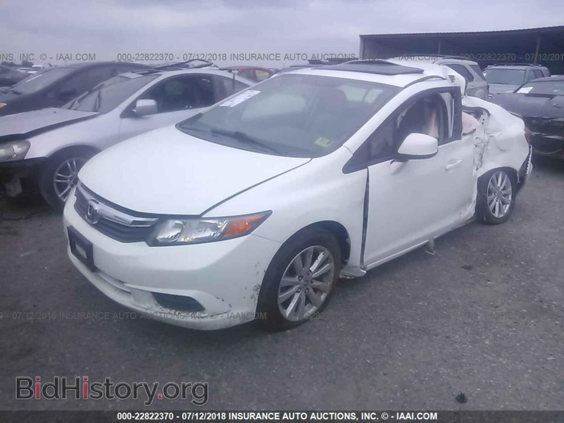 2012 Honda Civic - VIN: 19XFB2F8XCE320290 - Фото 2