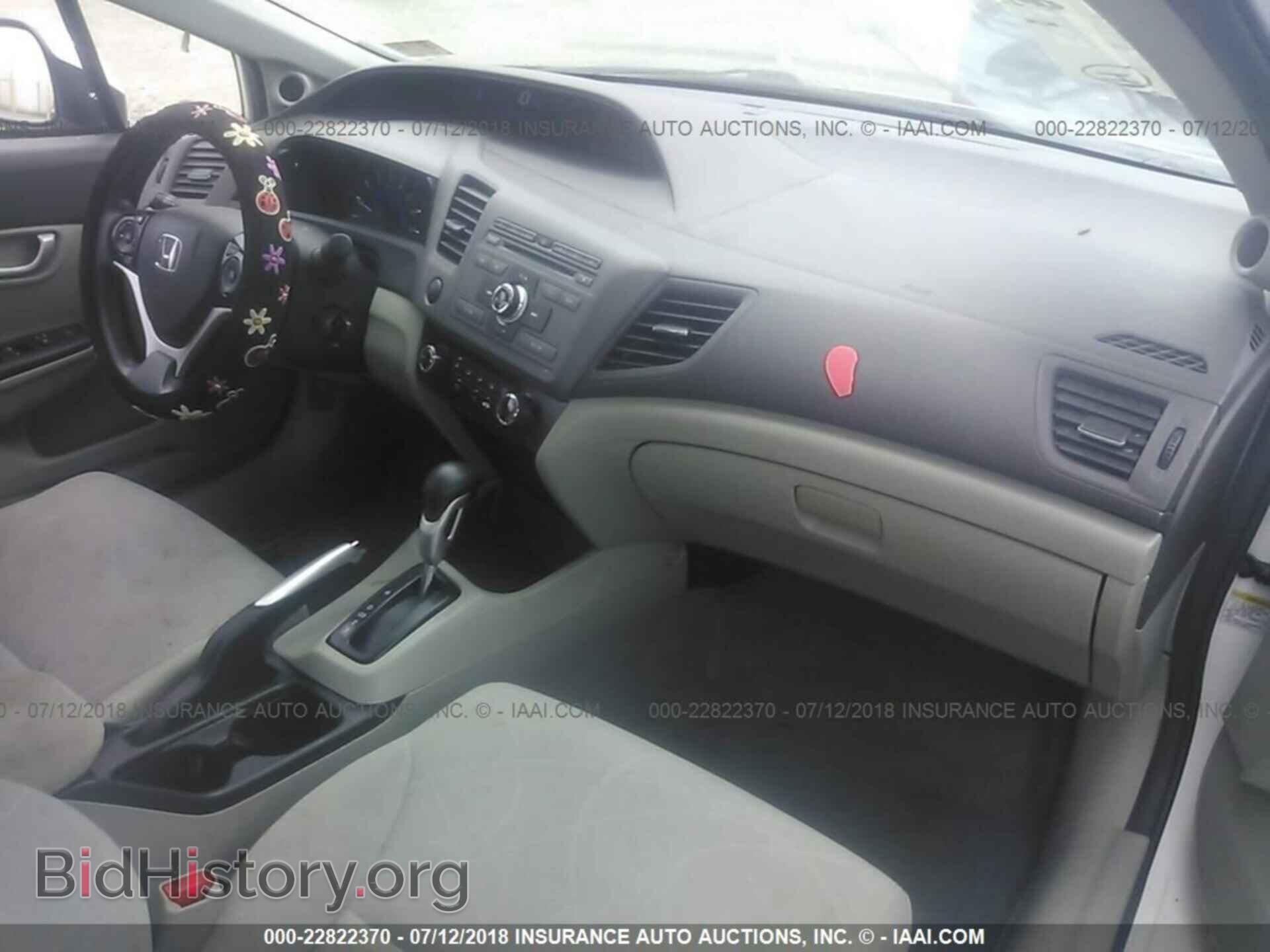 2012 Honda Civic - VIN: 19XFB2F8XCE320290 - Фото 5