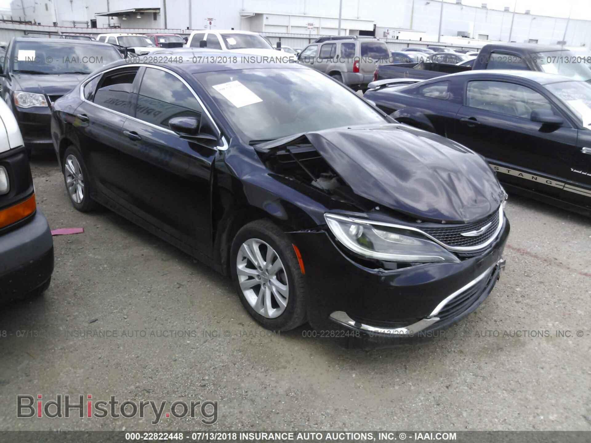 Фотография 1C3CCCAB9FN655814 - Chrysler 200 2015