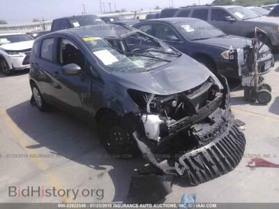 2017 Nissan VERSA NOTE, gray — VIN 3N1CE2CP7HL377512, IAAI
