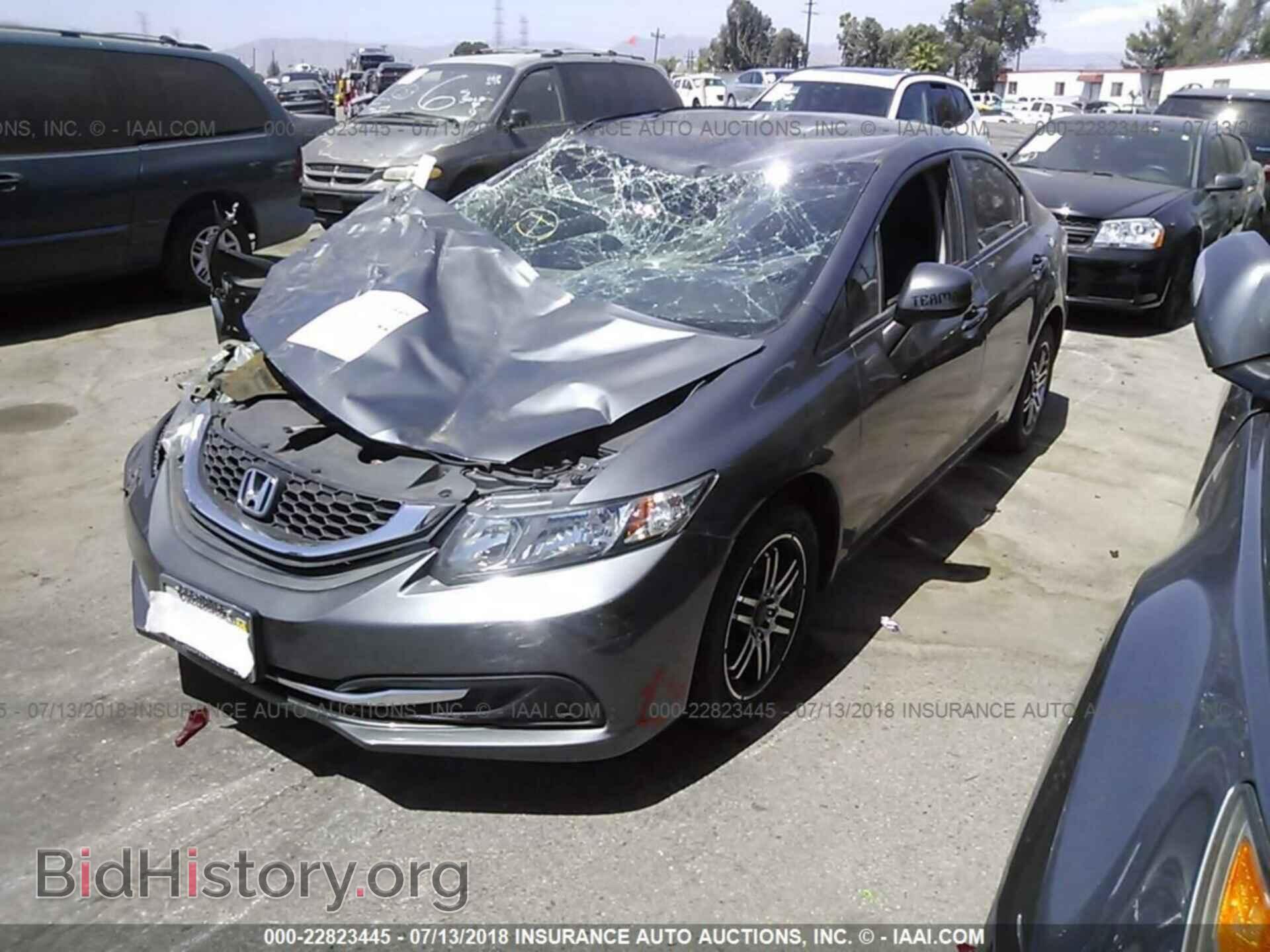2013 Honda Civic - VIN: 19XFB2F51DE269057 - Фото 2