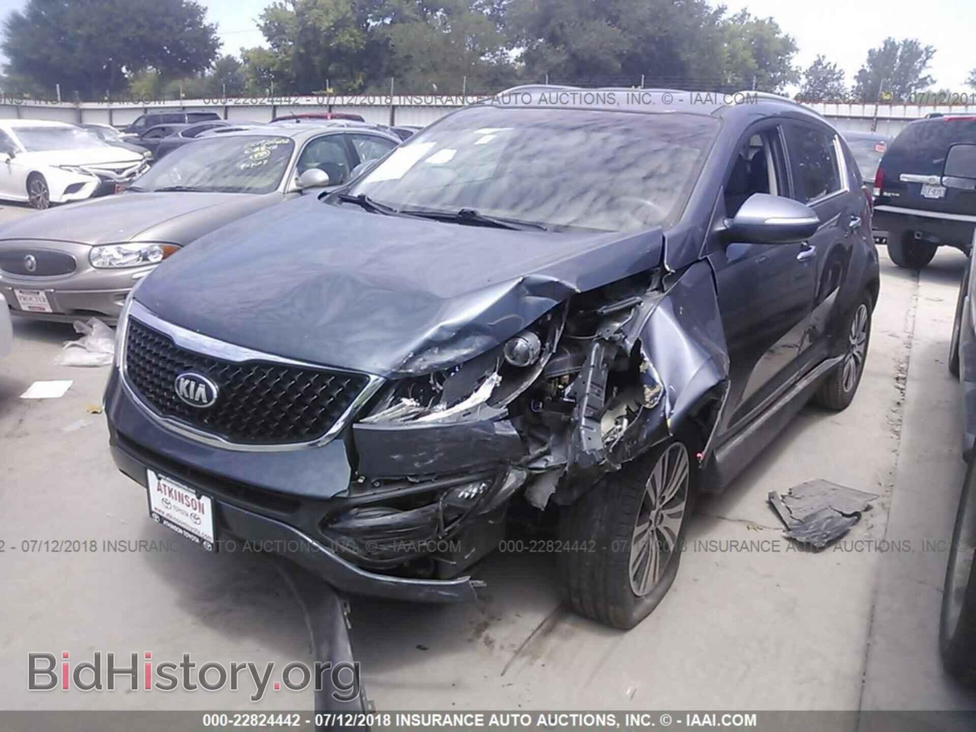 2014 Kia Sportage - VIN: KNDPC3AC9E7630968 - Фото 2