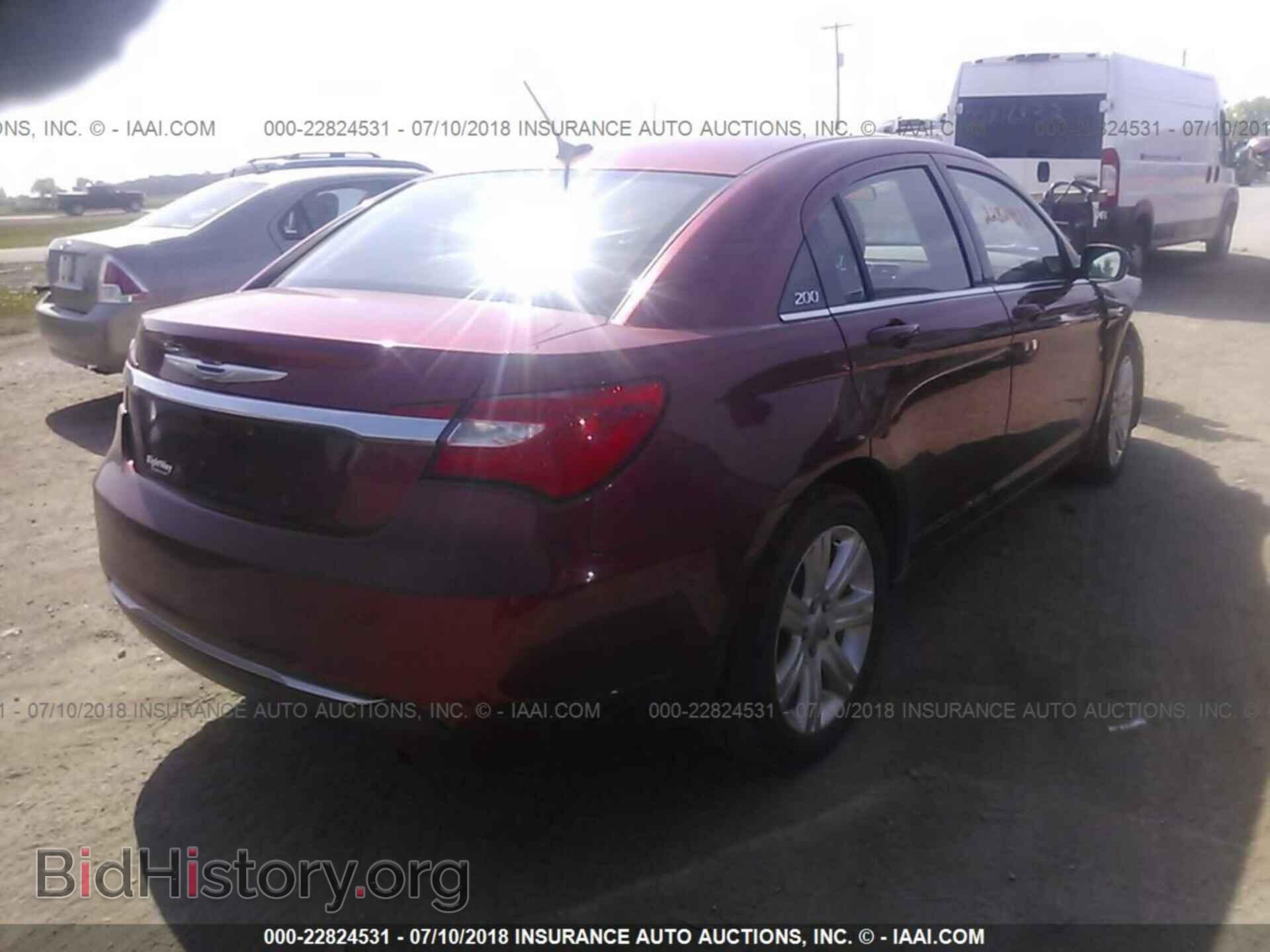 2012 Chrysler 200 - VIN: 1C3CCBAB8CN179917 - Photo 4