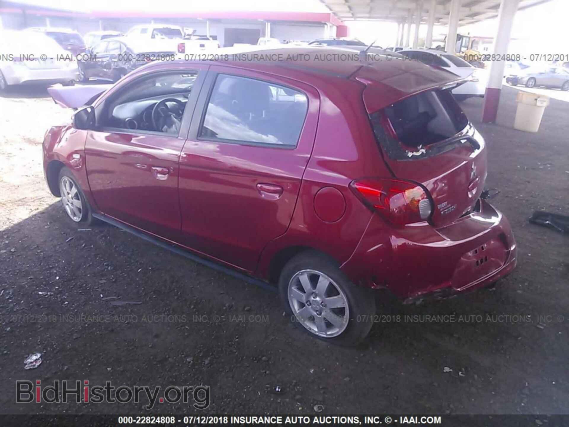 2015 Mitsubishi Mirage - VIN: ML32A4HJXFH054672 - Фото 3
