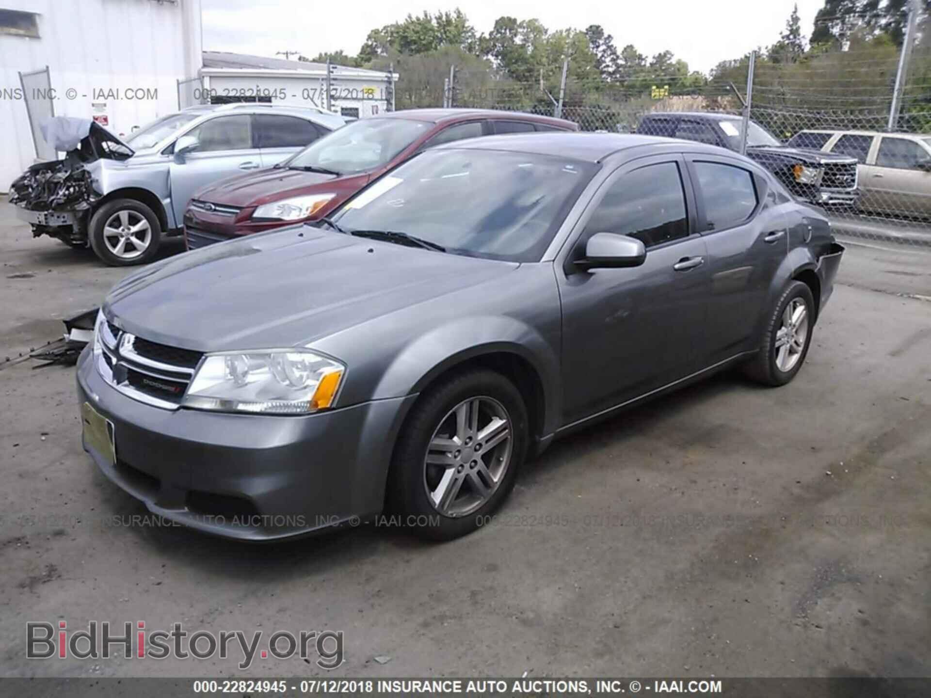 2012 Dodge Avenger - VIN: 1C3CDZCB0CN264236 - Фото 2