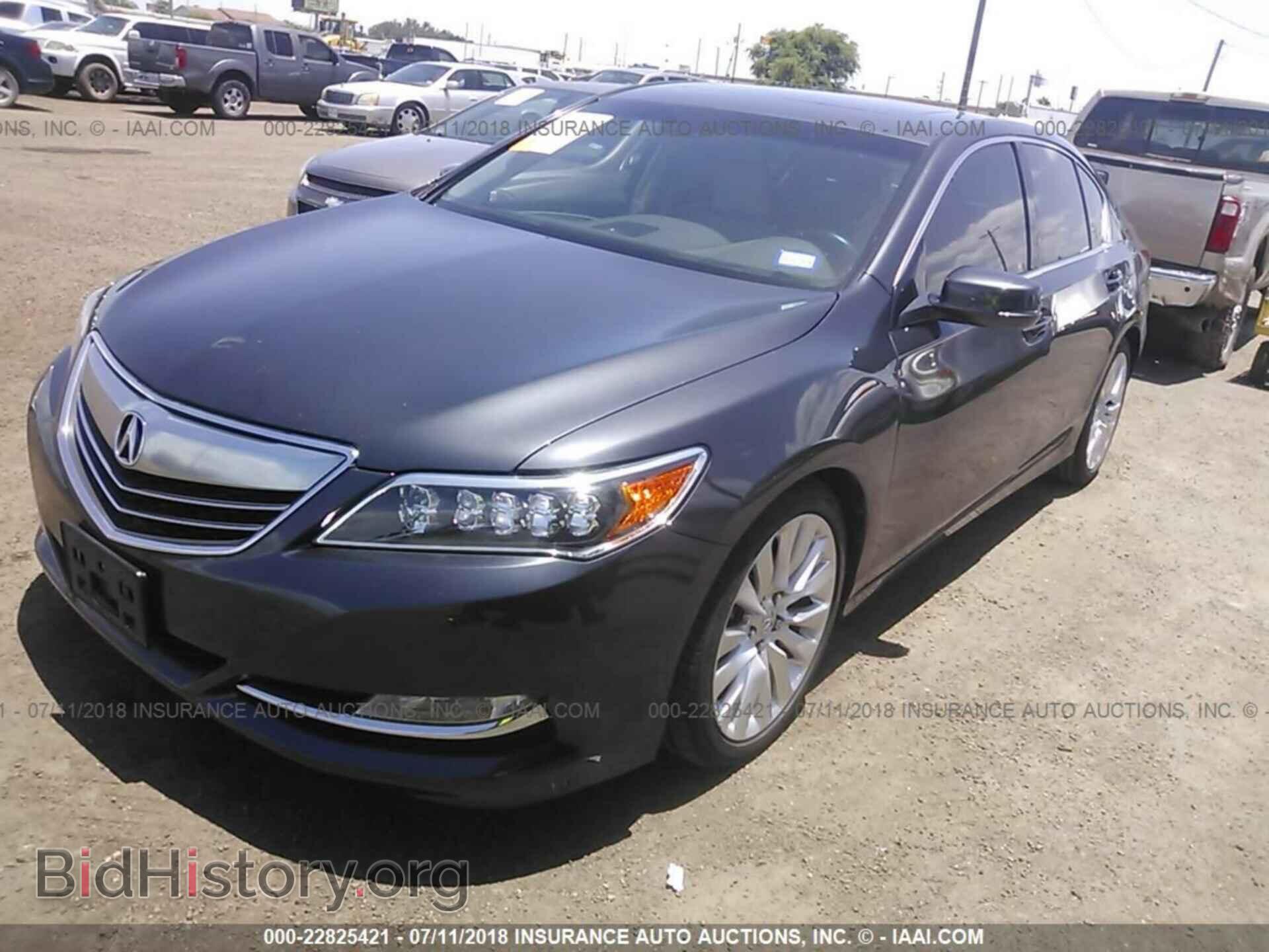 2014 Acura Rlx - VIN: JH4KC1F94EC002799 - Фото 2
