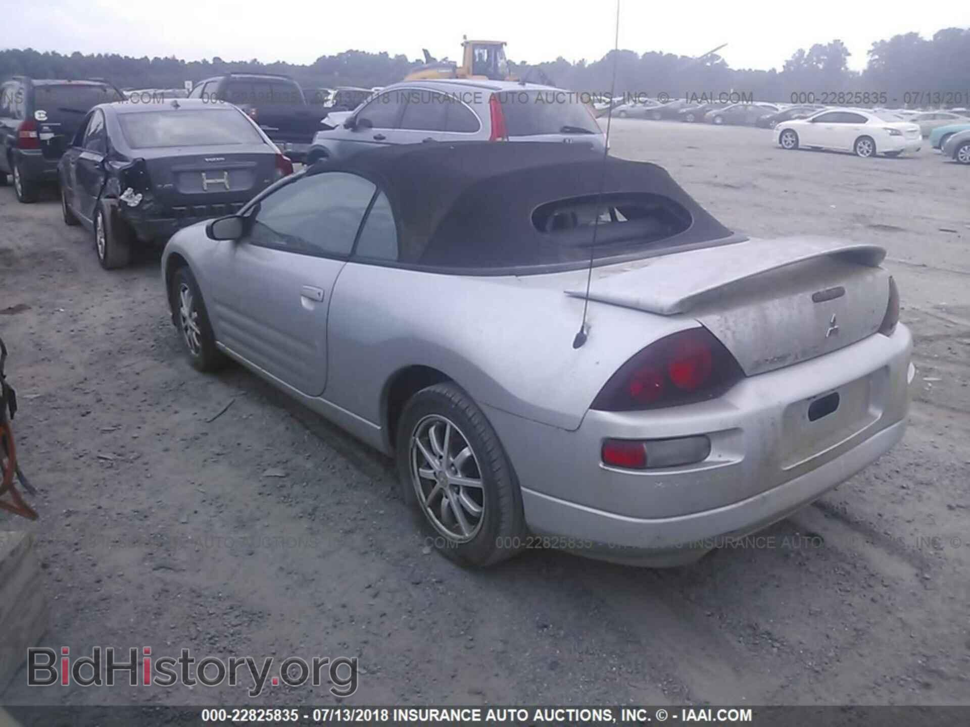 2001 MITSUBISHI ECLIPSE - VIN: 4A3AE45G91E046866 - Фото 3