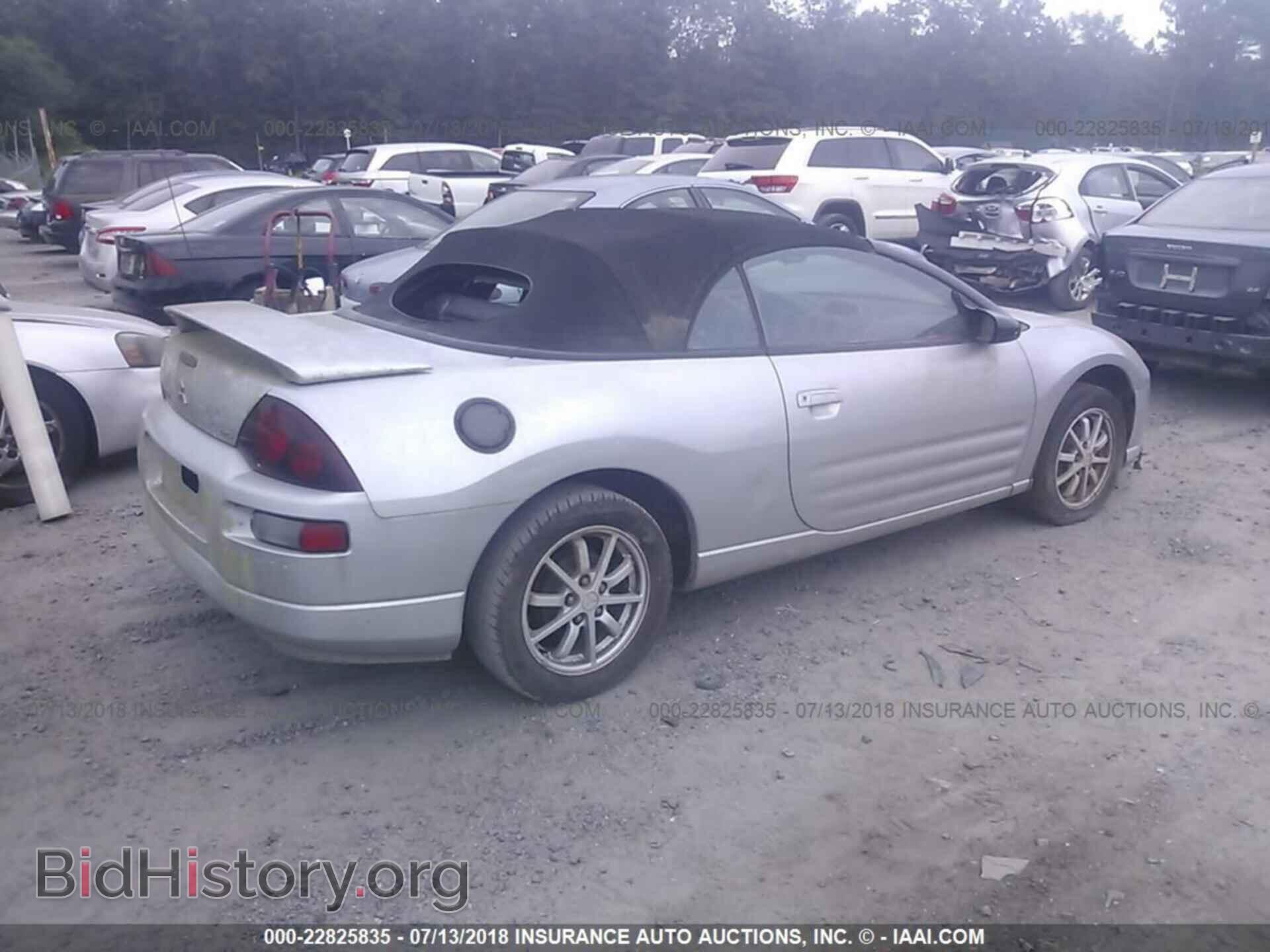 2001 MITSUBISHI ECLIPSE - VIN: 4A3AE45G91E046866 - Фото 4