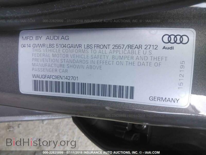 2014 Audi A6 (VIN WAUGFAFC9EN142701) — photo 9 of 10