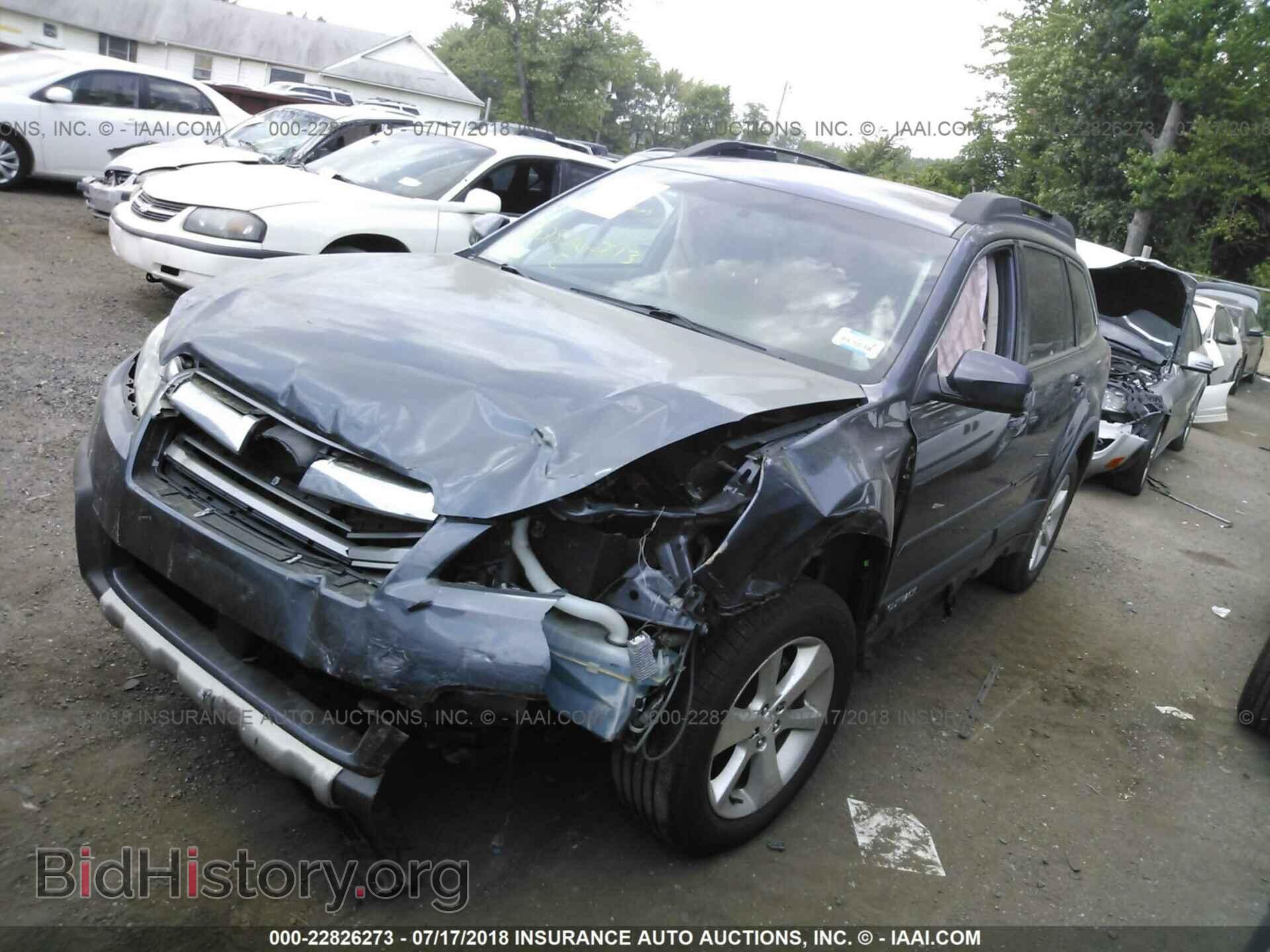 2014 Subaru Outback - VIN: 4S4BRBLC0E3308934 - Фото 2