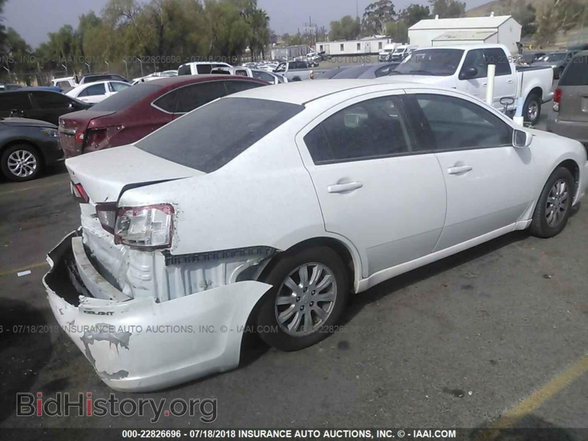 2012 Mitsubishi Galant - VIN: 4A32B2FF9CE016731 - Фото 4