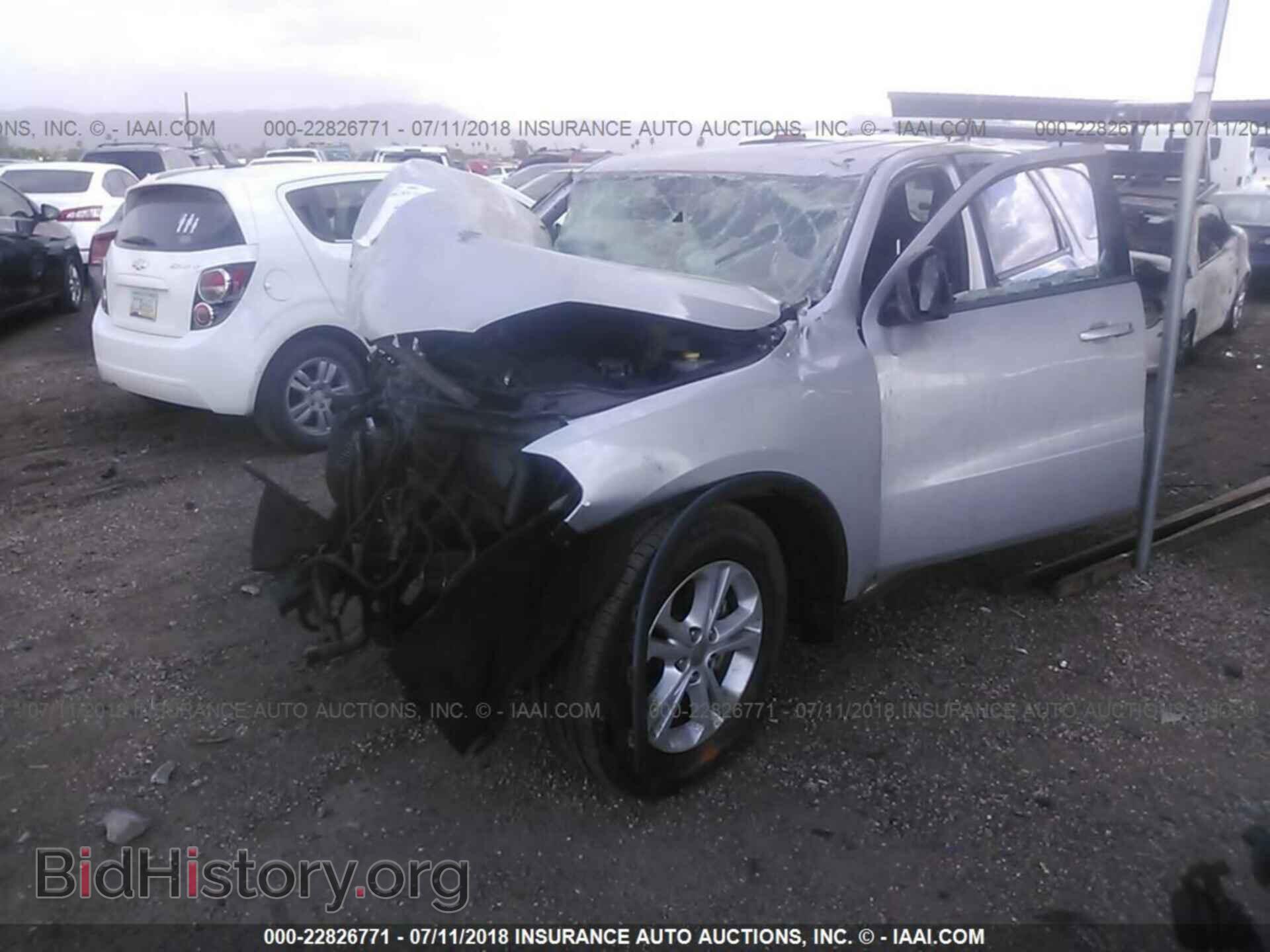 2013 Dodge Durango - VIN: 1C4RDHAG1DC535266 - Фото 2
